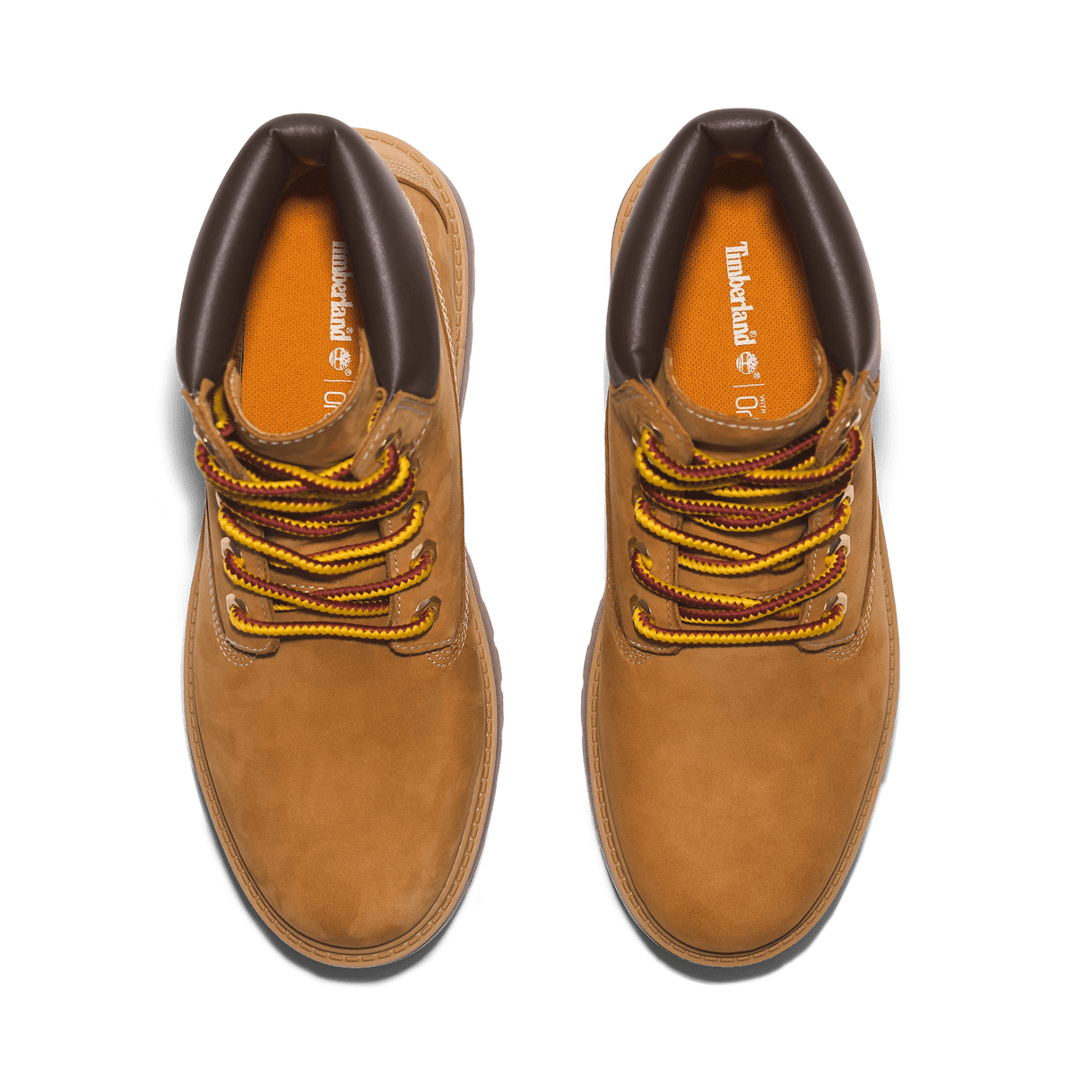 Timberland Stone Street 6 Inch Lace Up Waterproof Platform Boot Wheat Wmns - CTIMS14411 - Coziness