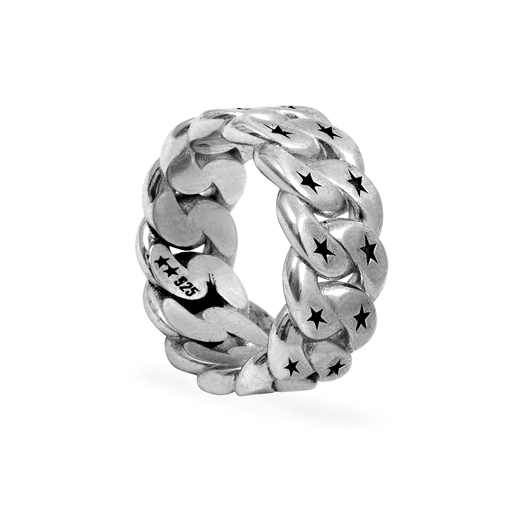 Twojeys Cuban Monogram Ring - CTWOC5734 - Coziness