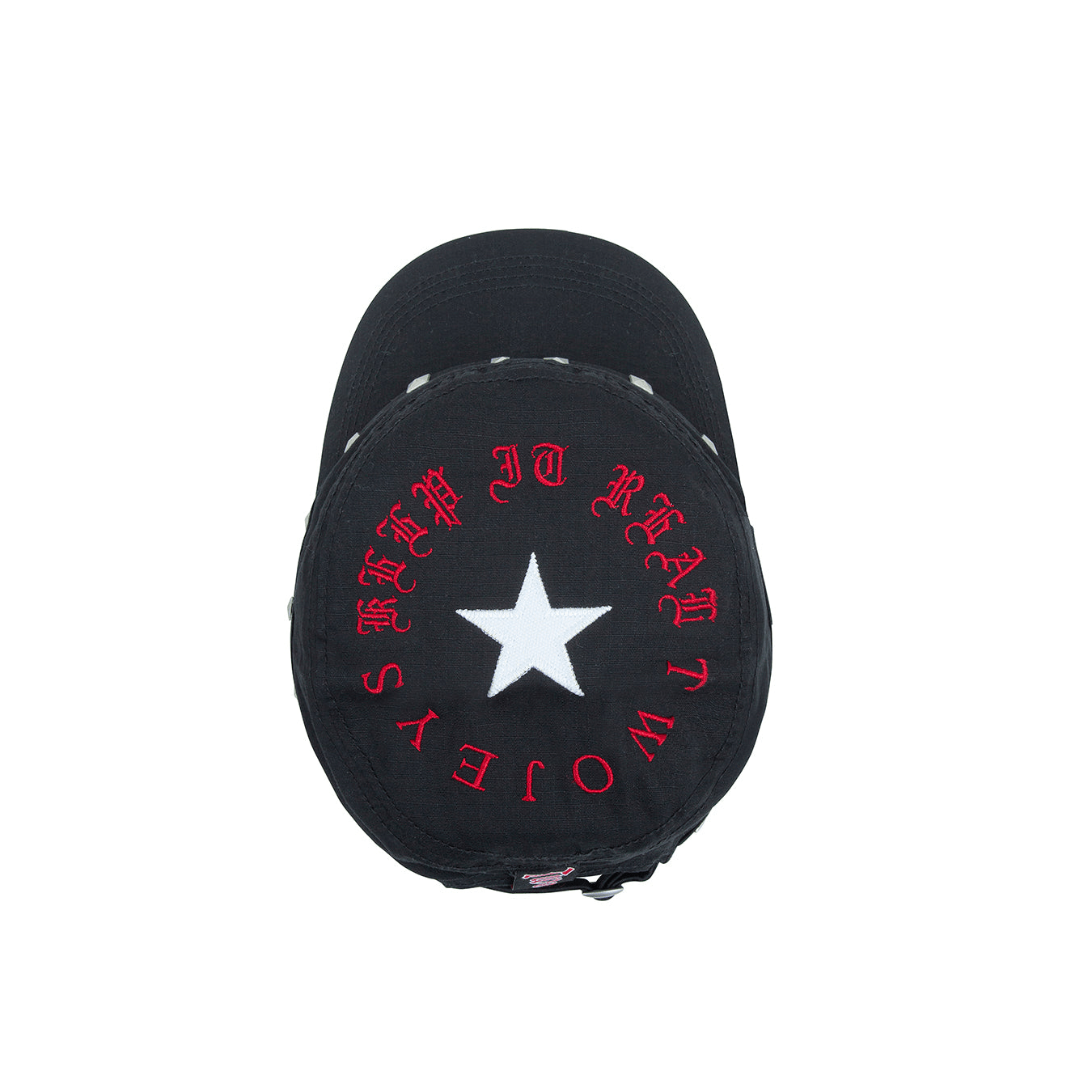 Twojeys Studded Guerrilla Cap Black - CTWOS11028 - Coziness