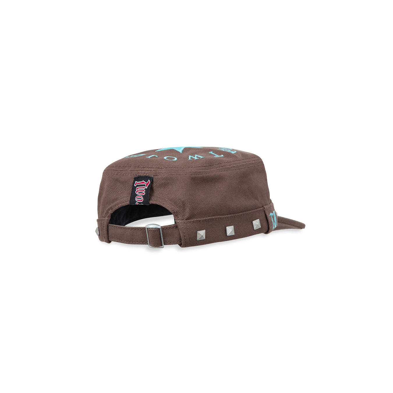 Twojeys Studded Guerrilla Cap Brown - CTWOS11026 - Coziness