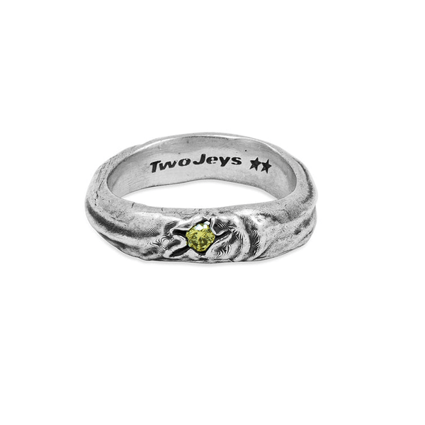 Twojeys Yellow Stone Ring - CTWOY7864 - Coziness