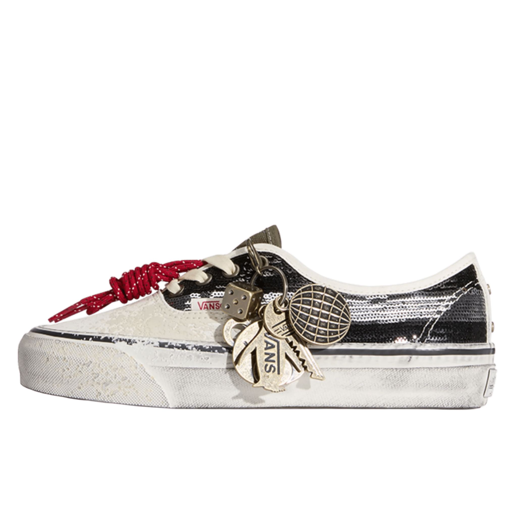Vans LX Authentic 44 Charms Black White - CVANL10553 - Coziness