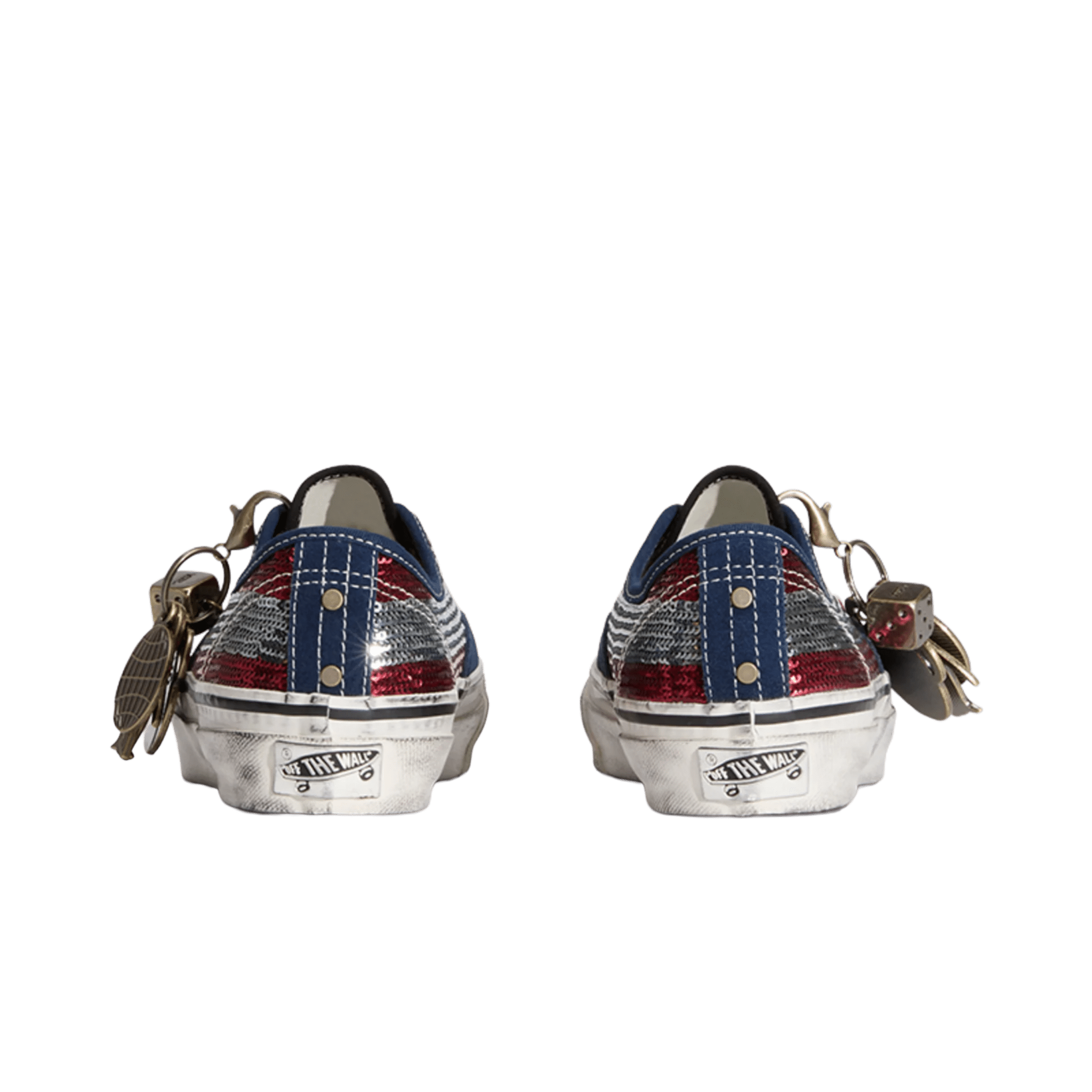 Vans LX Authentic 44 Charms Red Navy - CVANL10527 - Coziness