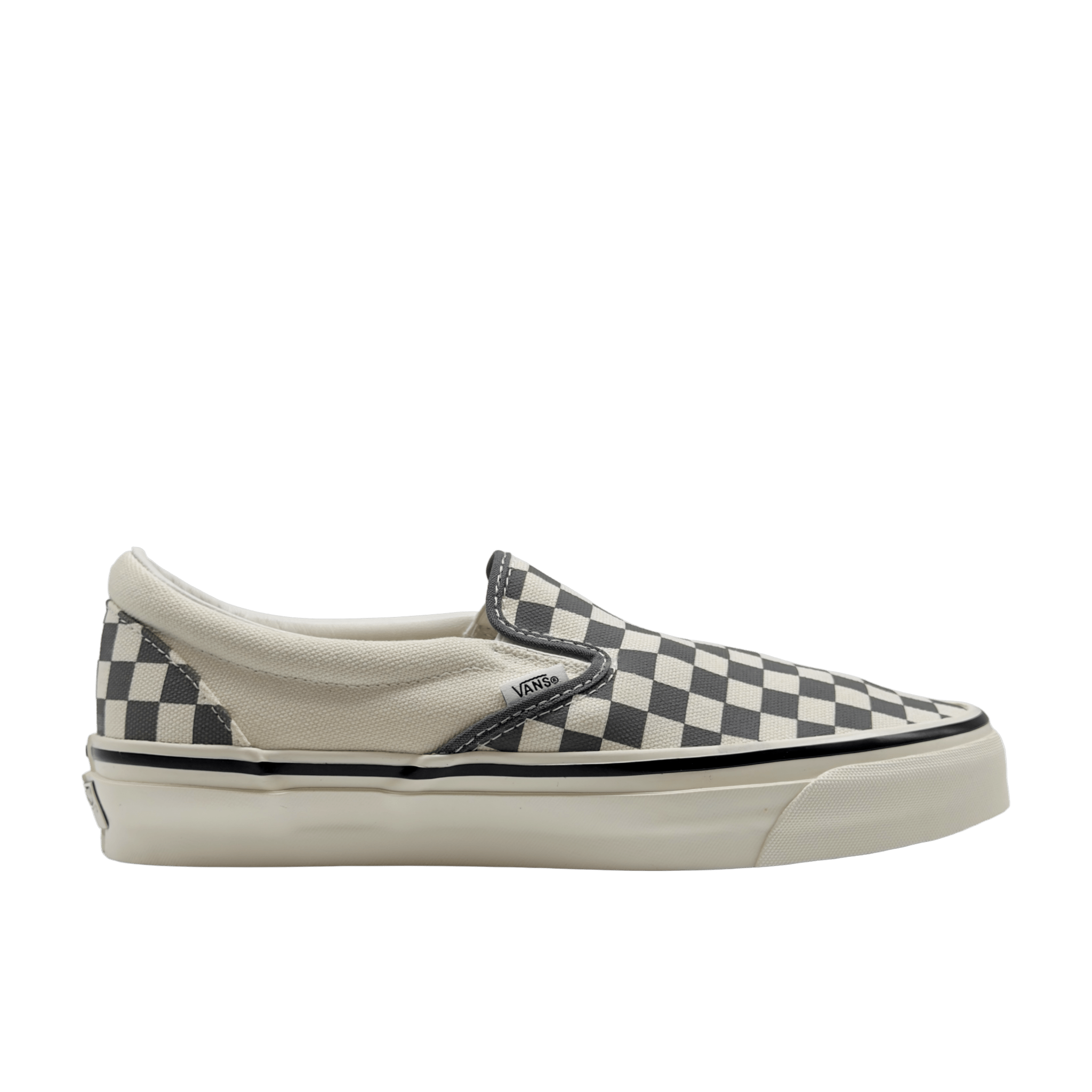 Vans LX Classic Slip-On 98 Checkerboard Pewter Black - CVANL11554 - Coziness