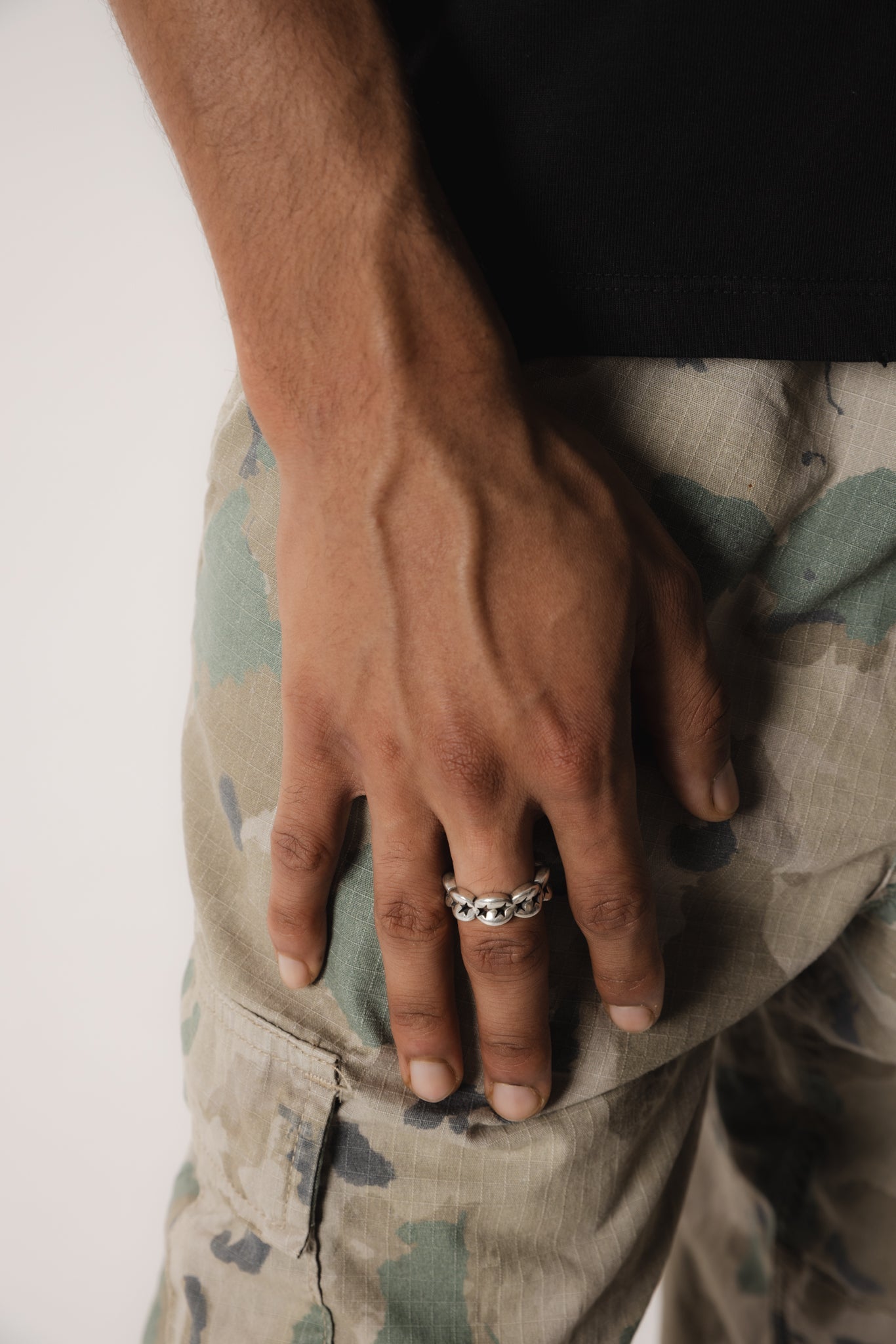 Twojeys Calabrote Multi Link Ring Silver