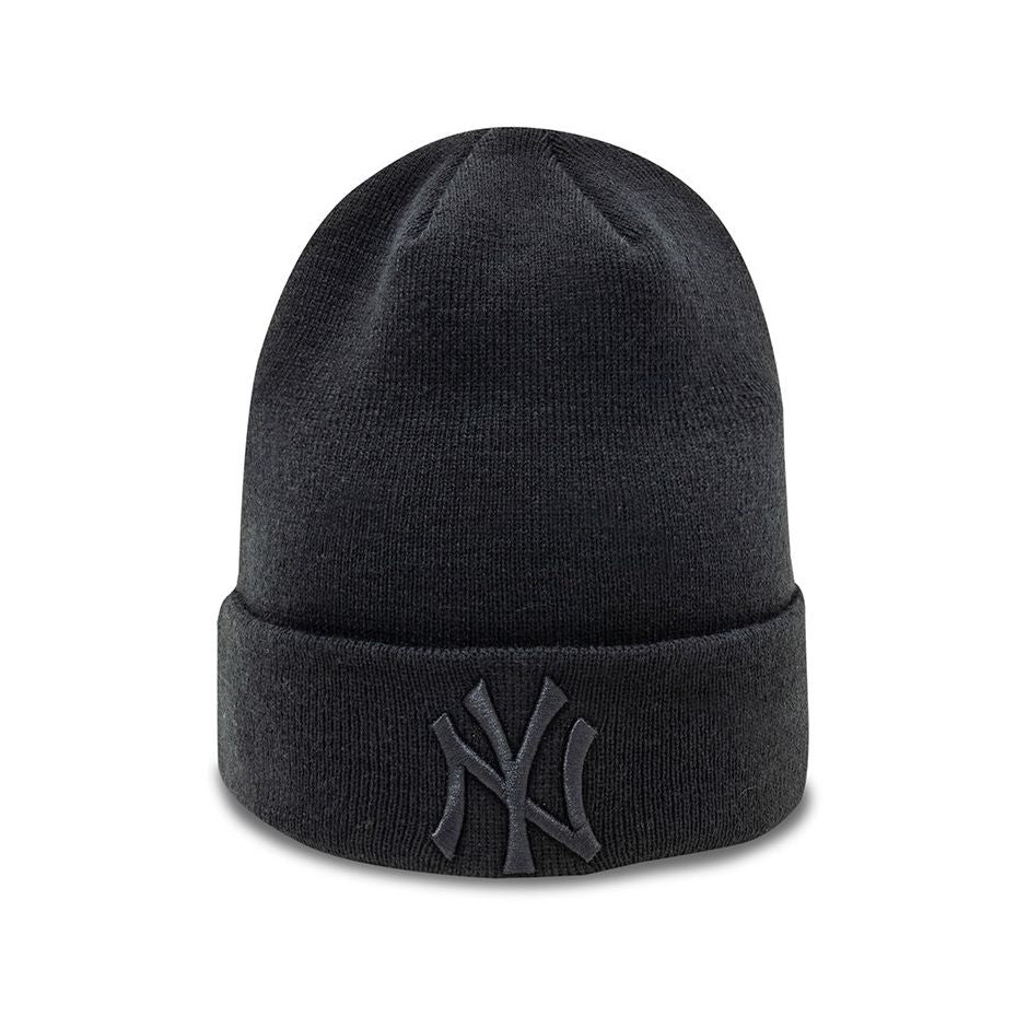 New Era New York Yankees Essential Strickmütze Schwarz