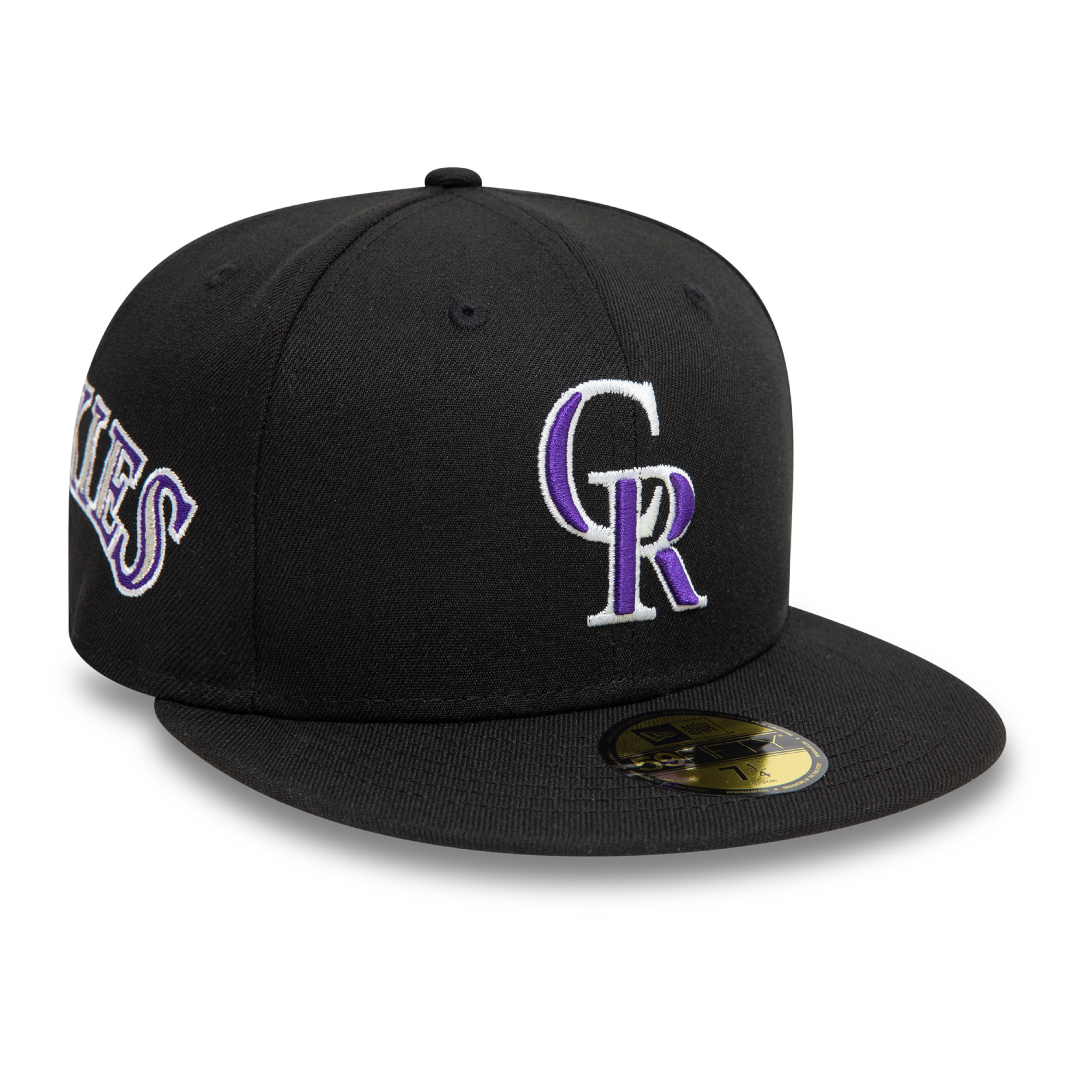 New Era Colorado Rockies 59FIFTY Fitted Cap Schwarz