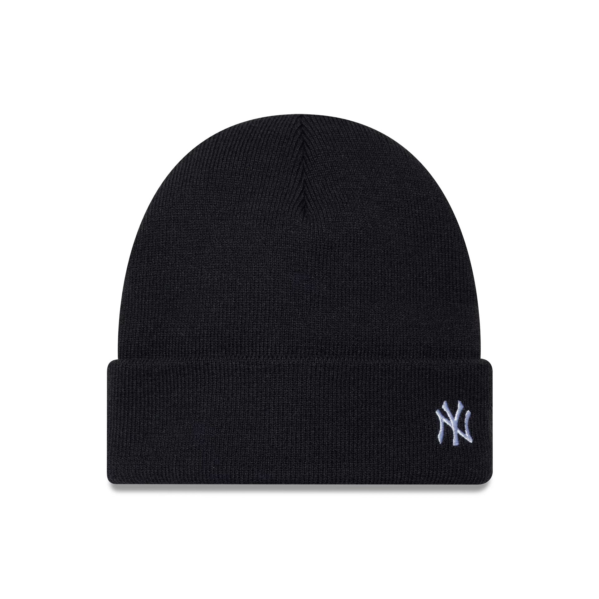 New Era NY Yankees Mini Logo Cuff Knit Beanie Navy