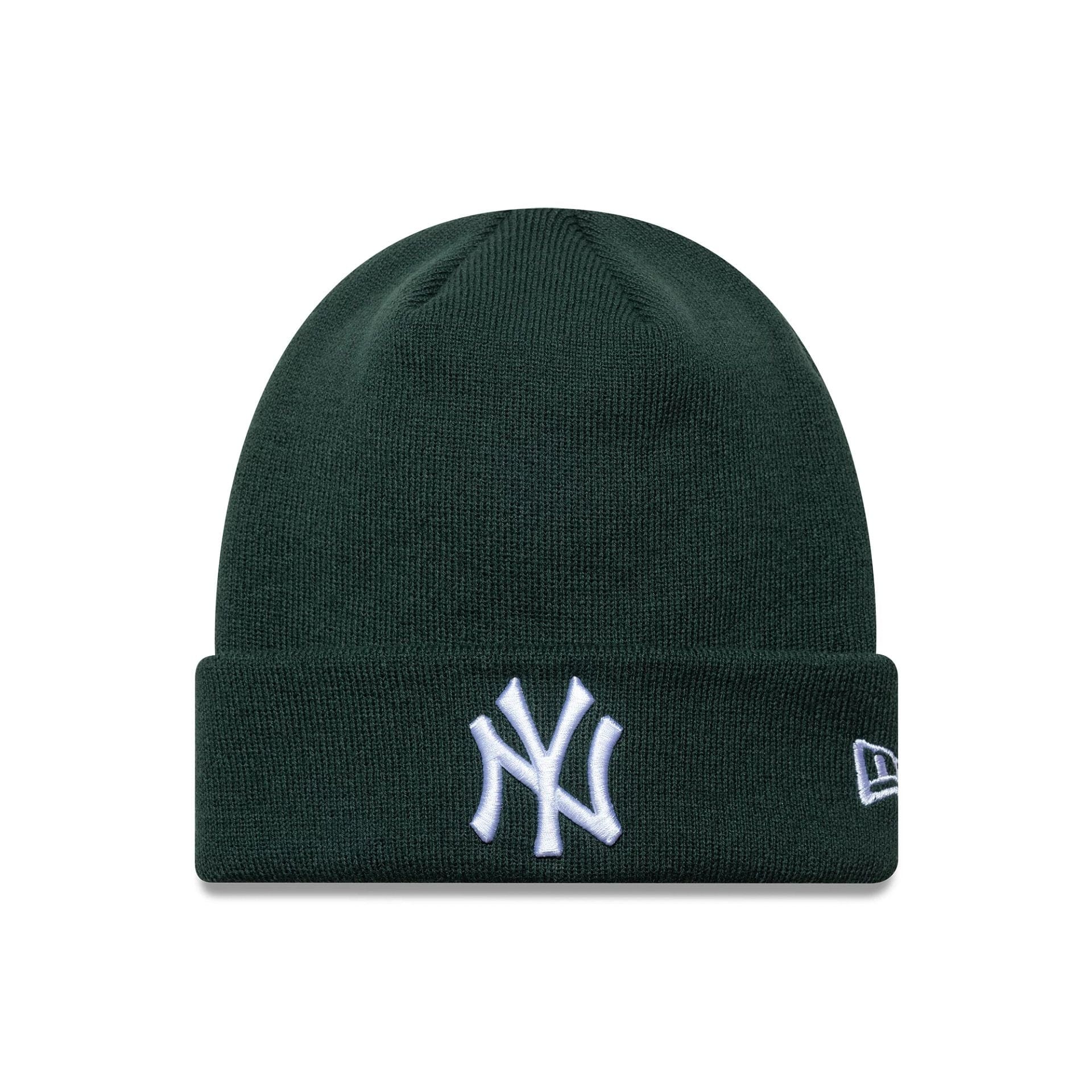 New Era New York Yankees Strickmütze Dunkelgrün