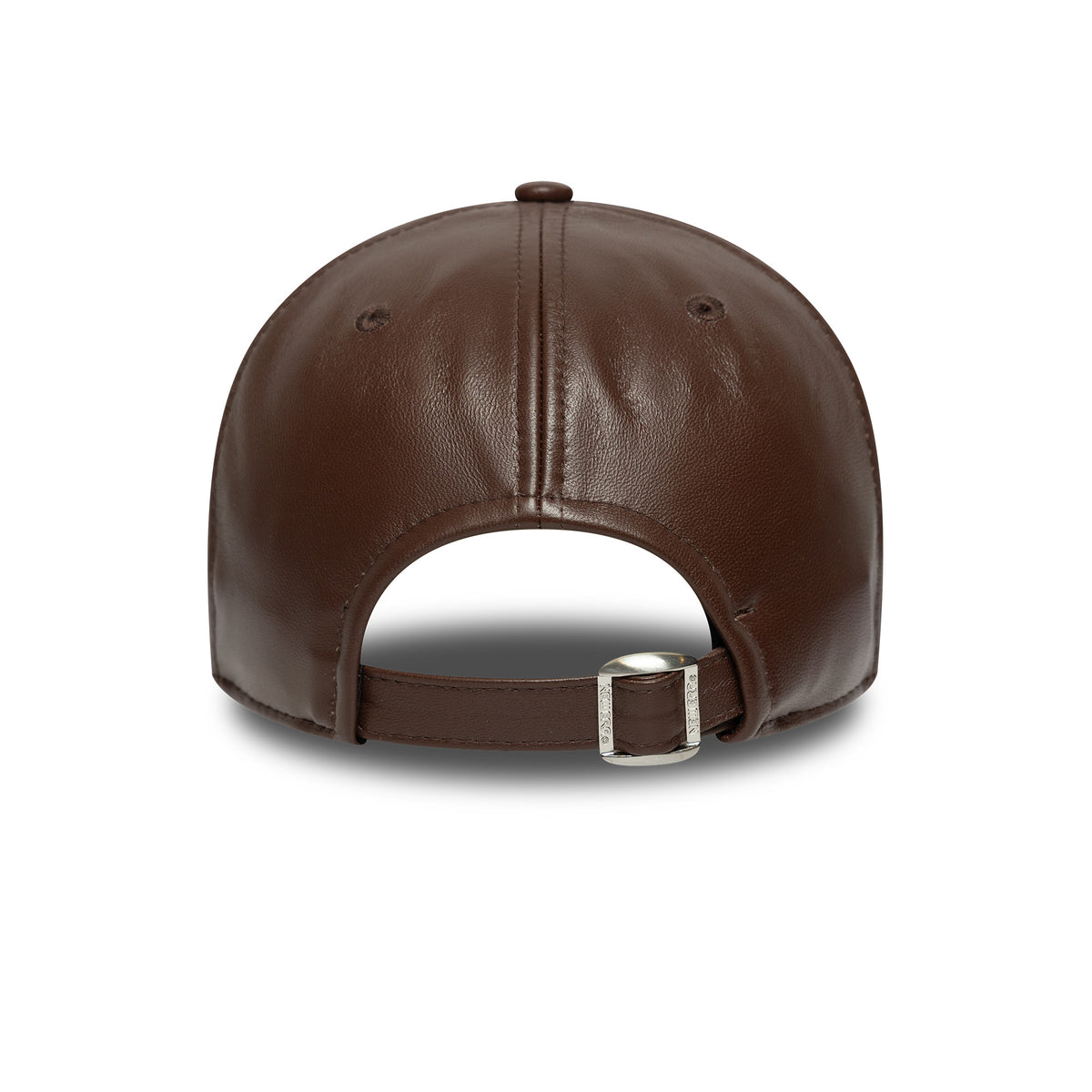 New Era NY Yankees 9FORTY Leather Cap Brown