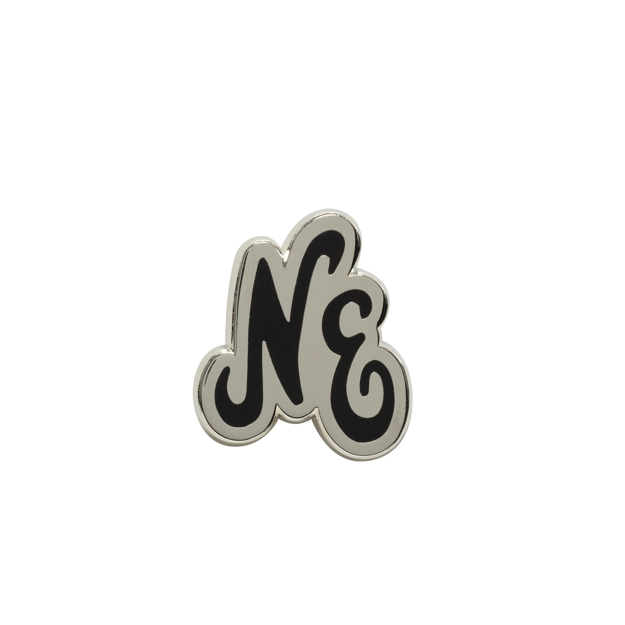 New Era Script Pin Badge