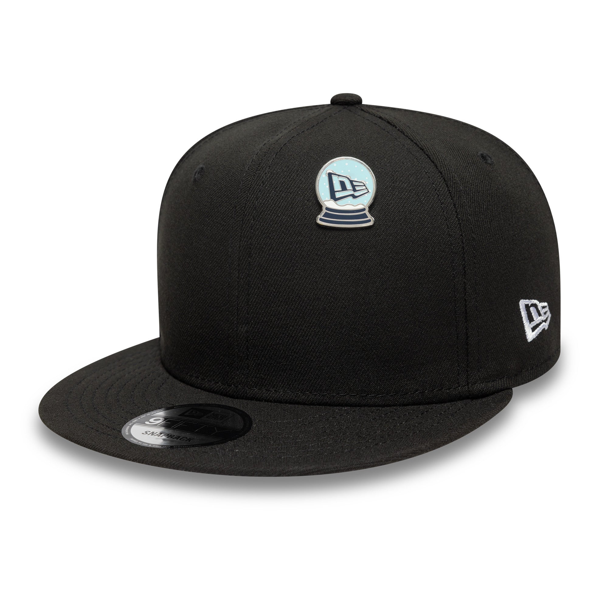 New Era Snowglobe Pin Badge