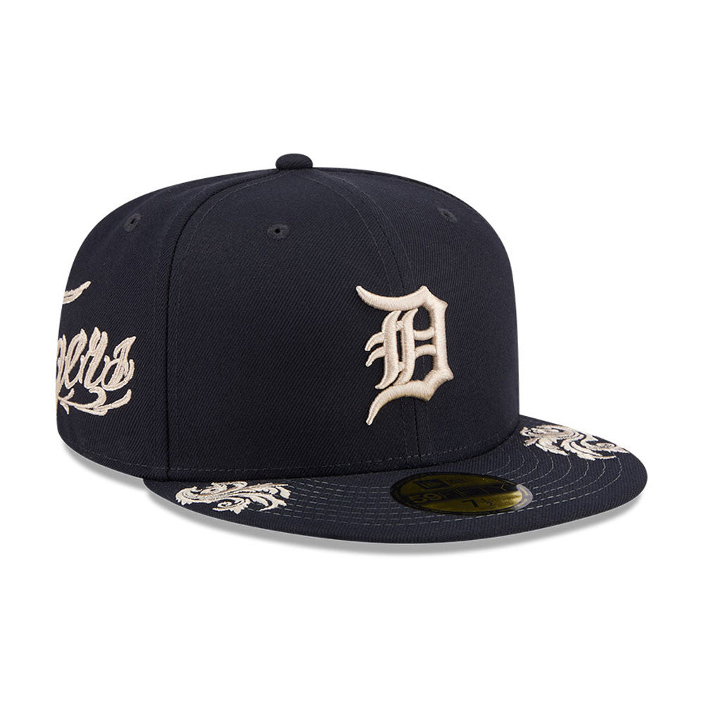 New Era Detroit Tigers 59FIFTY Wordmark Cap Navy