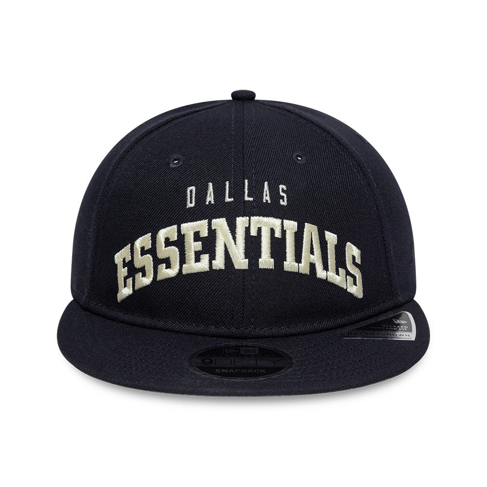 New Era x Fear of God Dallas 9FIFTY Retro Crown Cap Navy