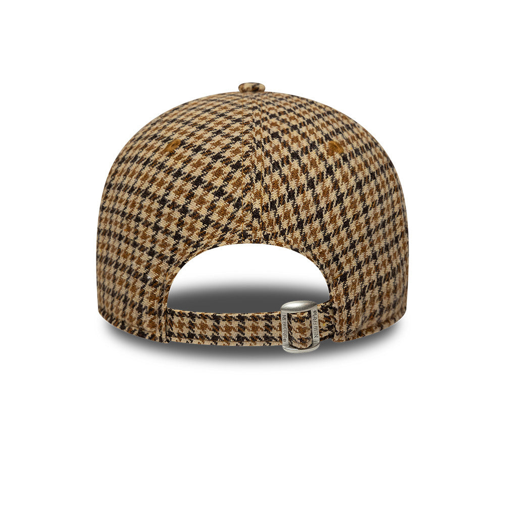 New Era NY Yankees Checkered 9TWENTY AF Cap Beige