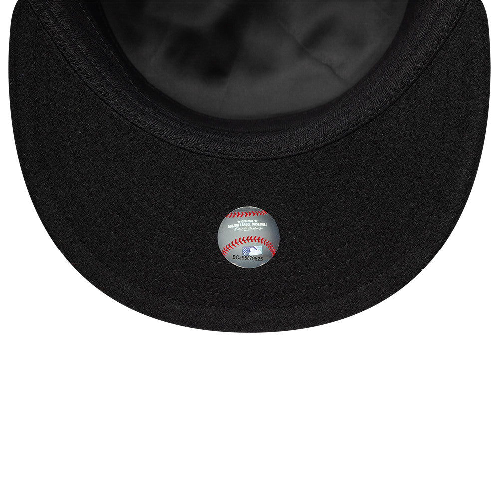 New Era NY Yankees Pillbox Cap Black