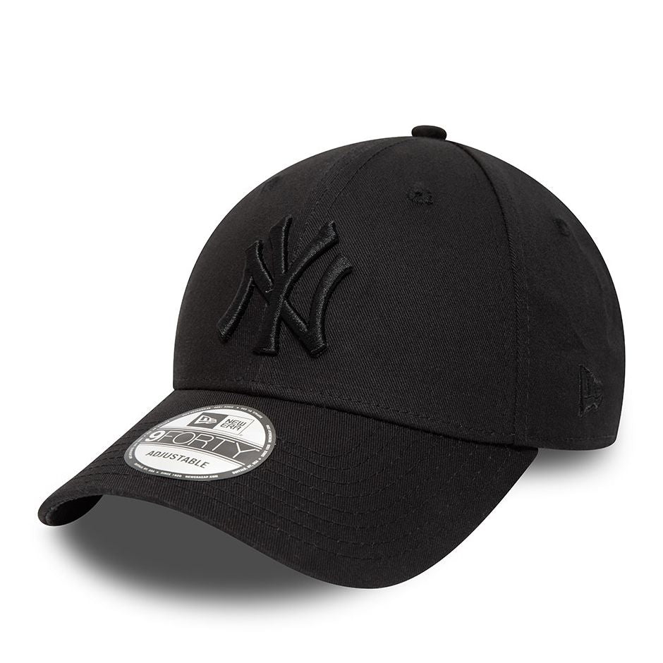 New Era MLB League Essential New York Yankees 9FORTY Cap Schwarz