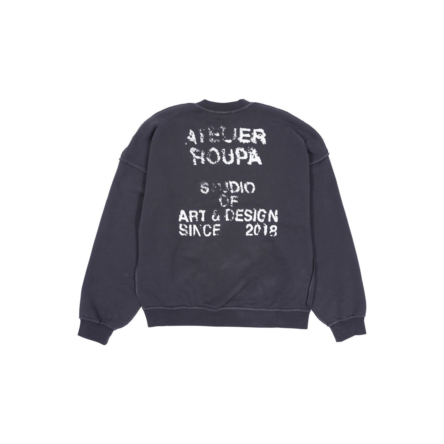 Atelier De Roupa Ash Sweatshirt Schwarz