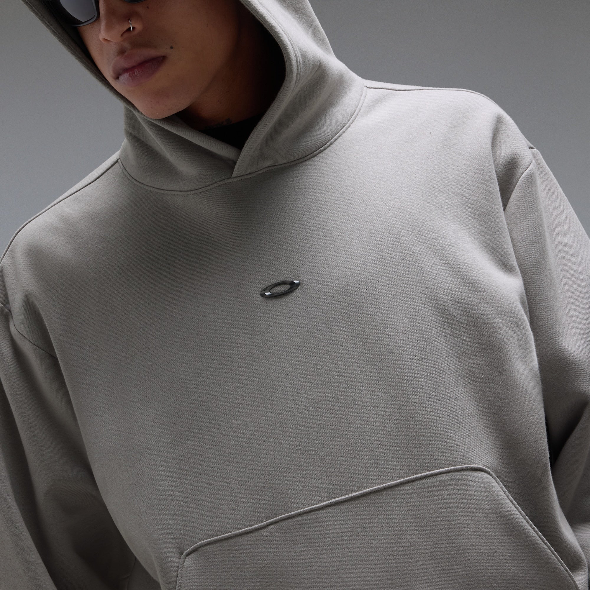 Oakley Metal Rise Hoodie Cement
