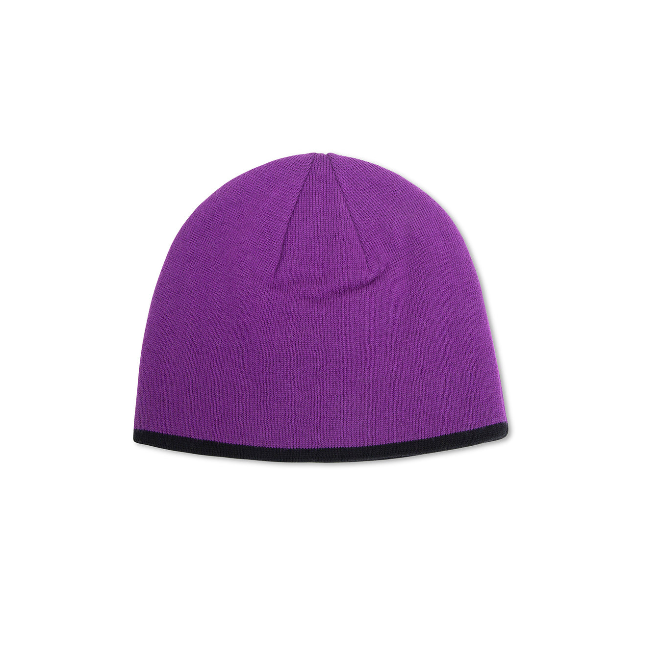 Twojeys Reversible Icon Beanie Black Purple