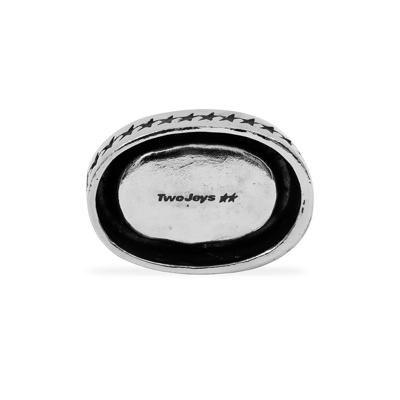 Twojeys TJ Link Ashtray Silver