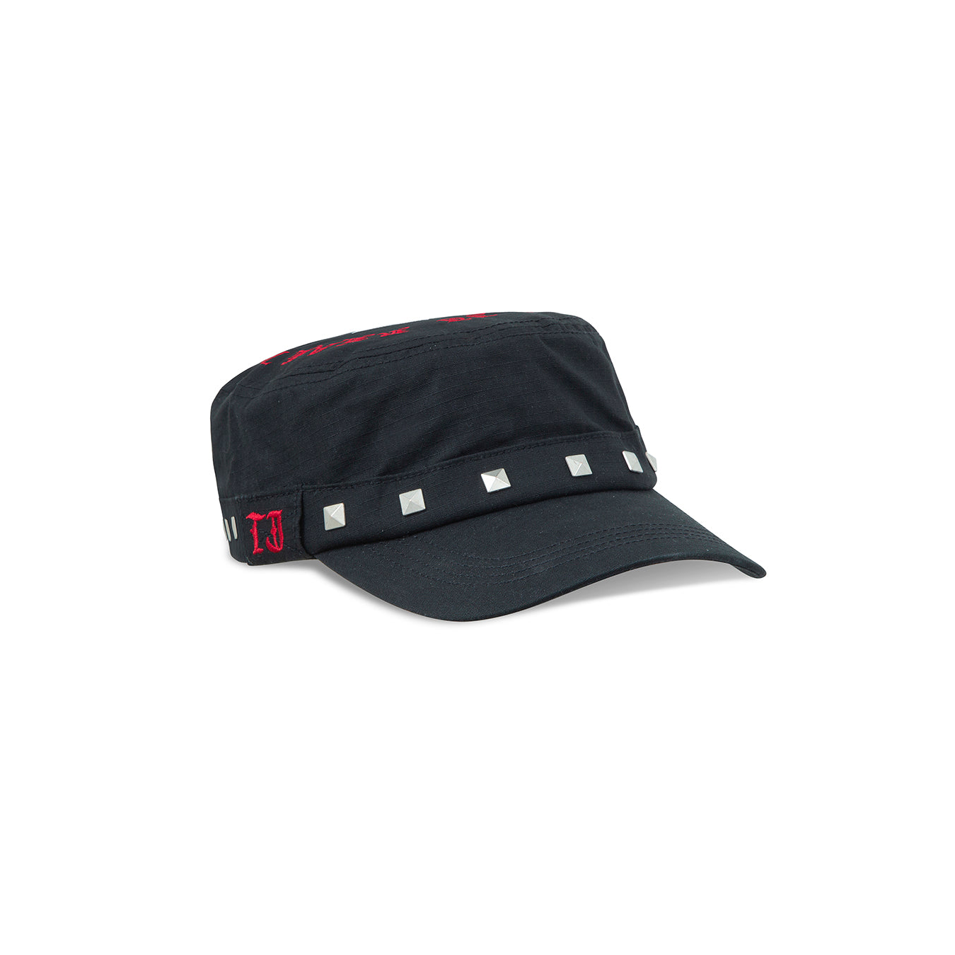 Twojeys Studded Guerrilla Cap Black