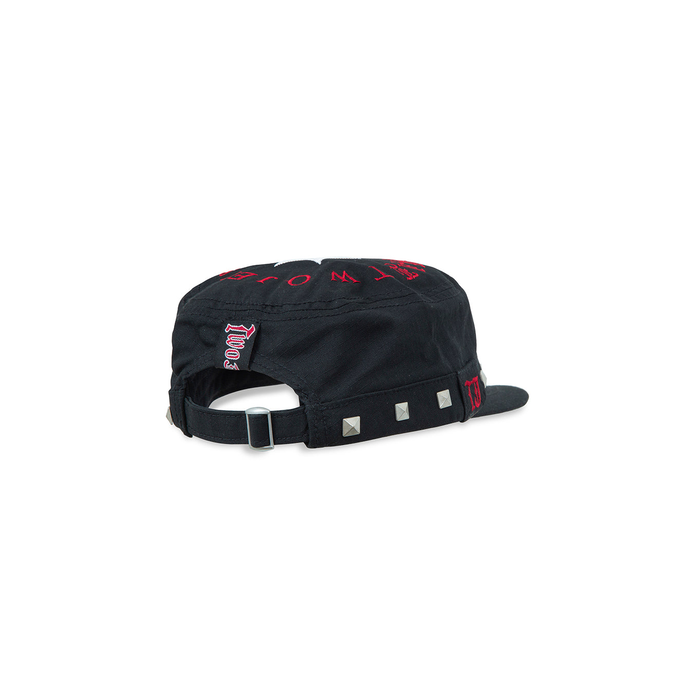 Twojeys Studded Guerrilla Cap Black