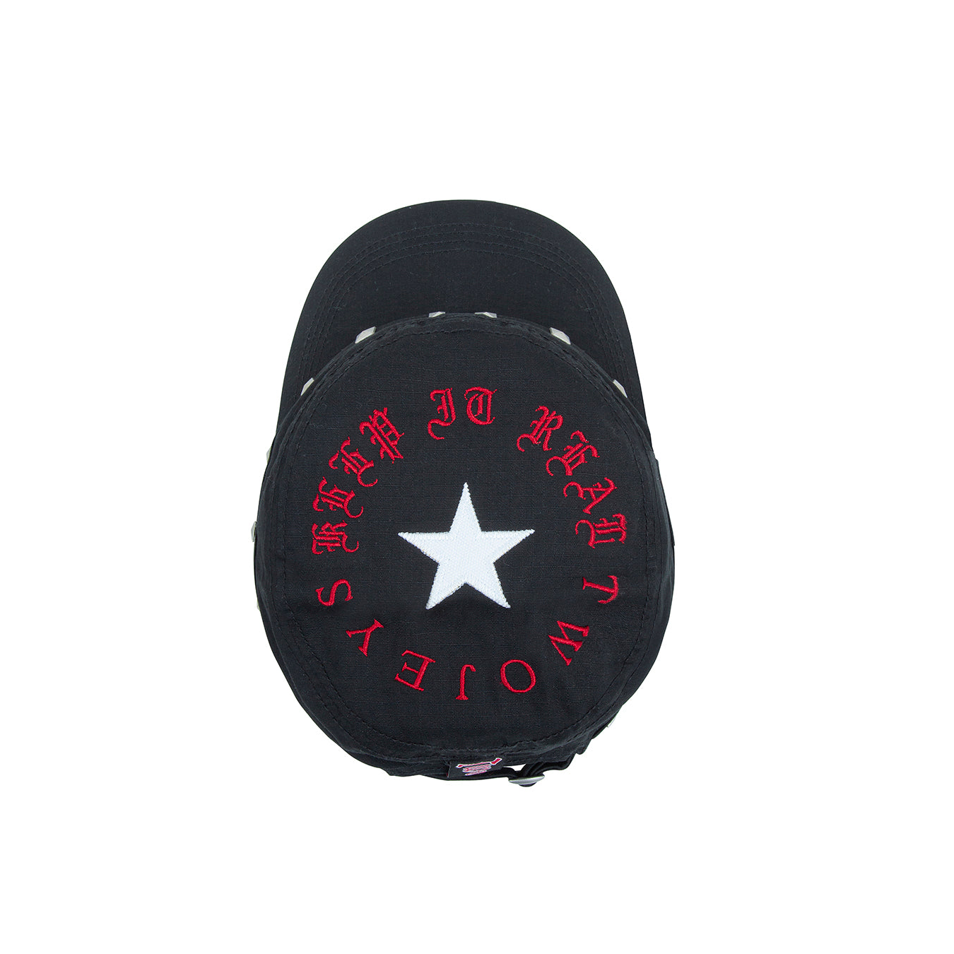 Twojeys Studded Guerrilla Cap Black