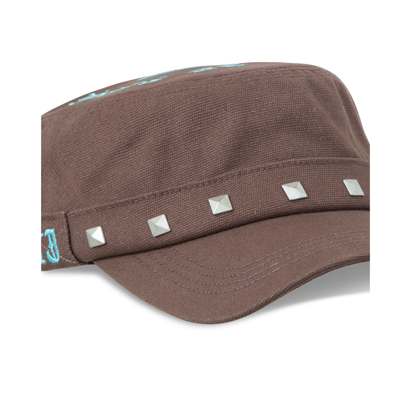 Twojeys Studded Guerrilla Cap Brown