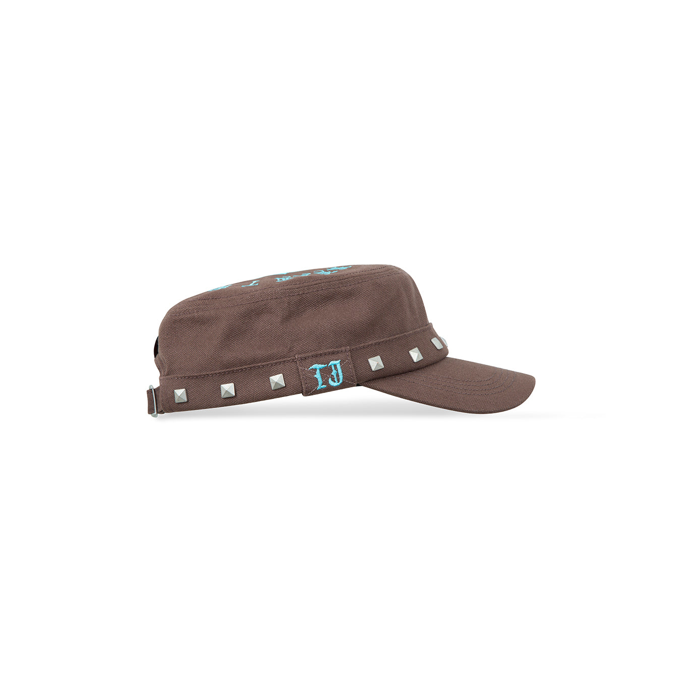 Twojeys Studded Guerrilla Cap Brown