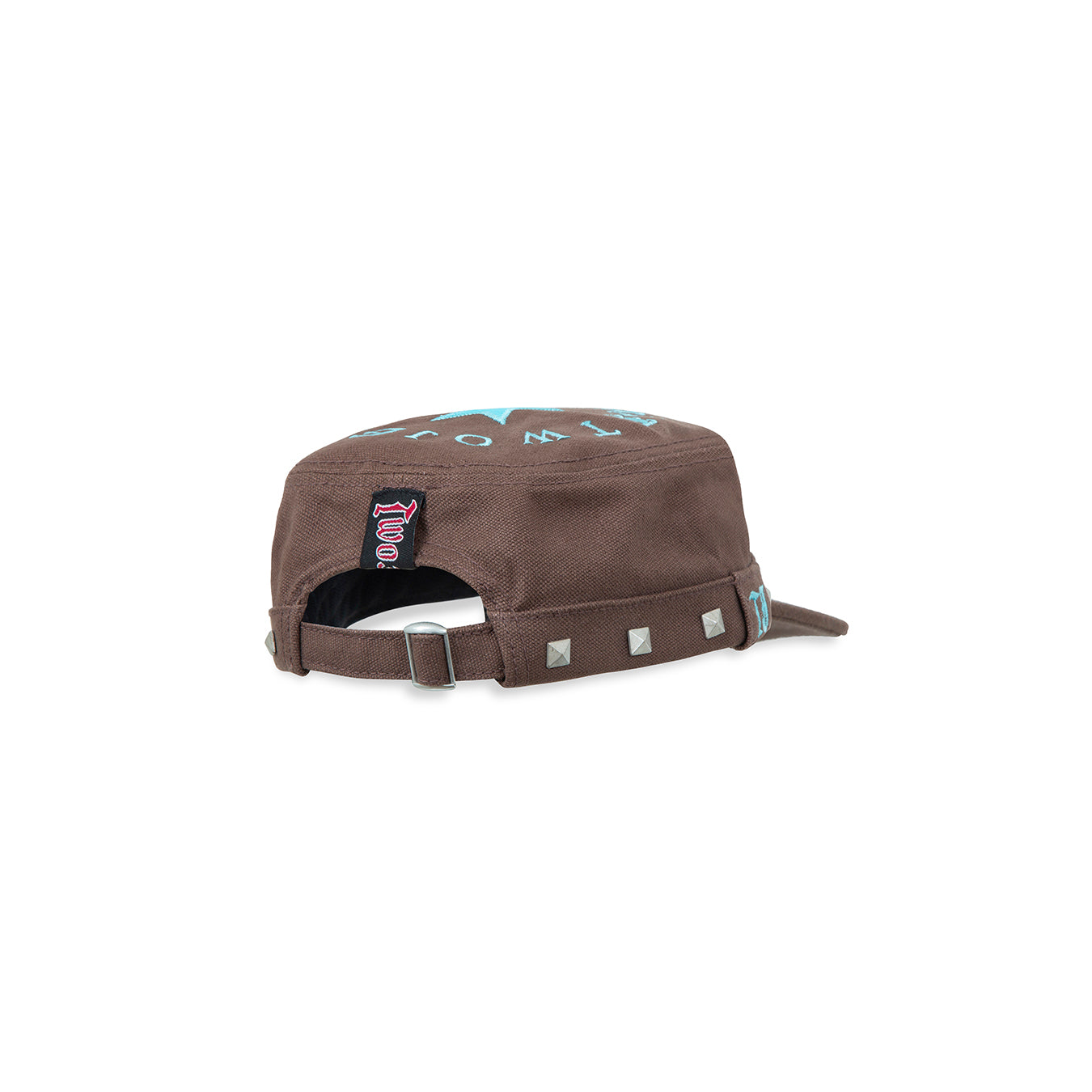 Twojeys Studded Guerrilla Cap Brown
