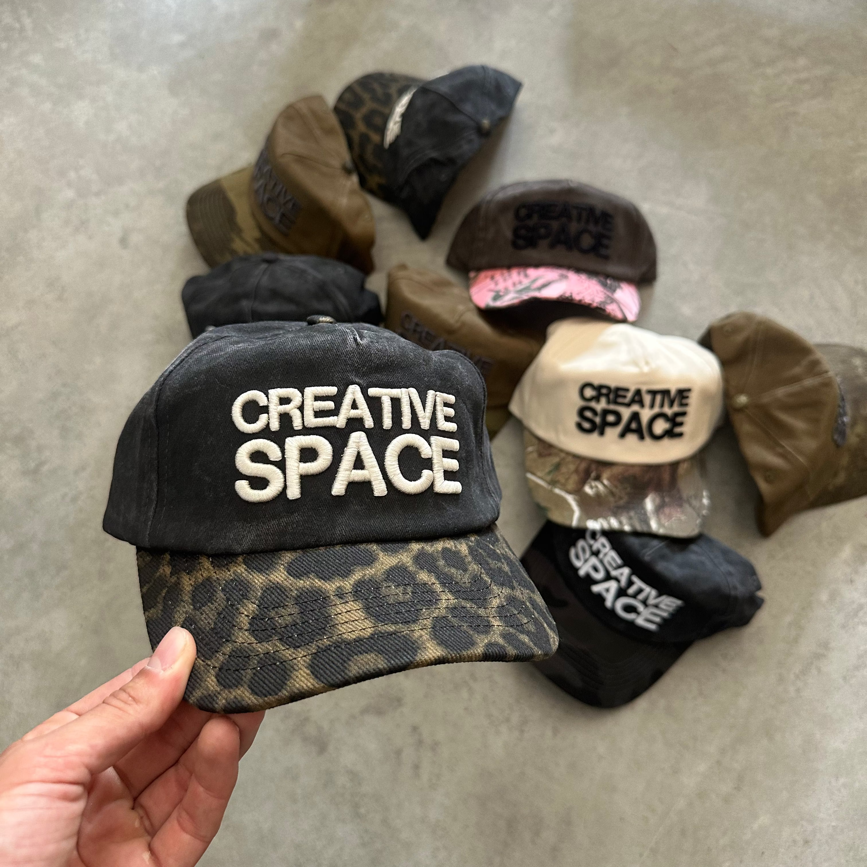 Creative Leopard Space Cap