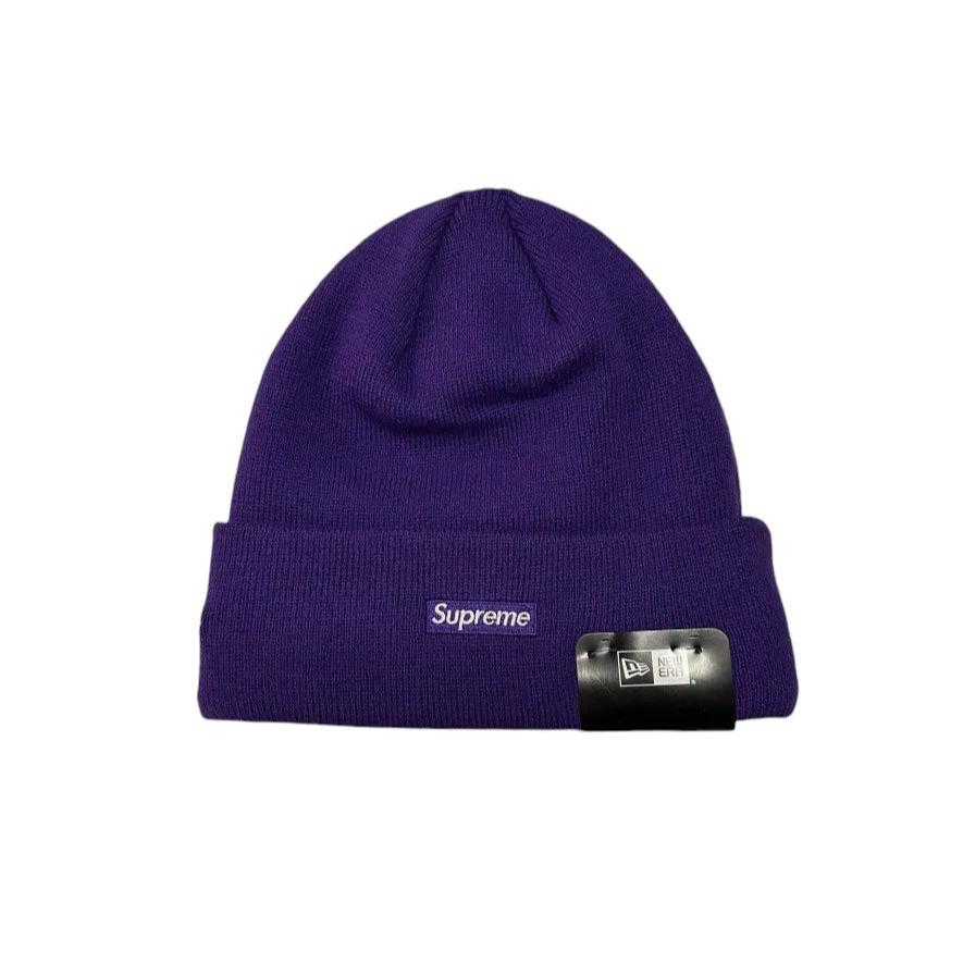 Supreme New Era Script Beanie Purple FW24