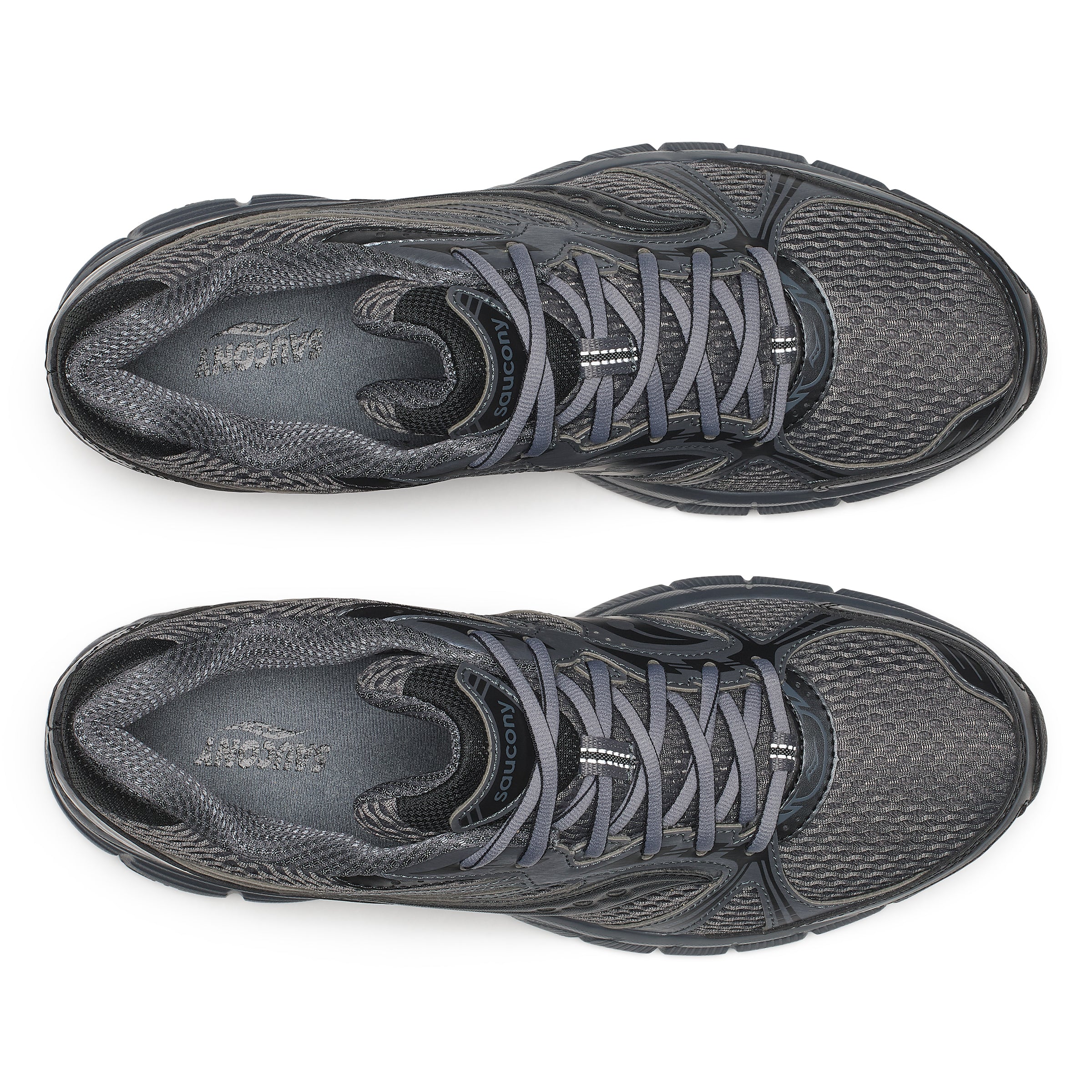 Saucony Grid Legacy Gunmetal Black