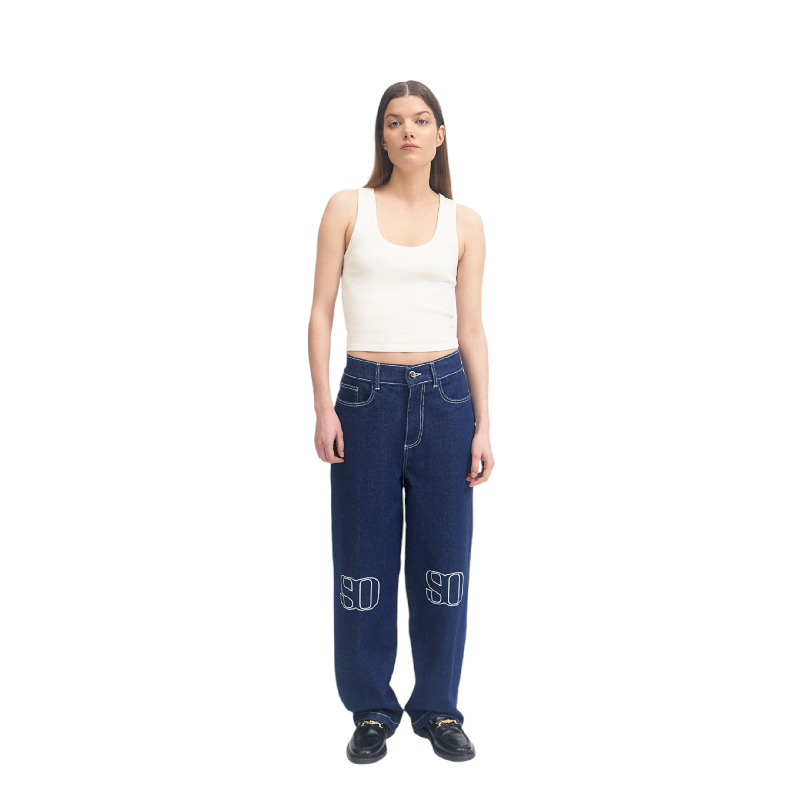 Sleep Over Denim Pants