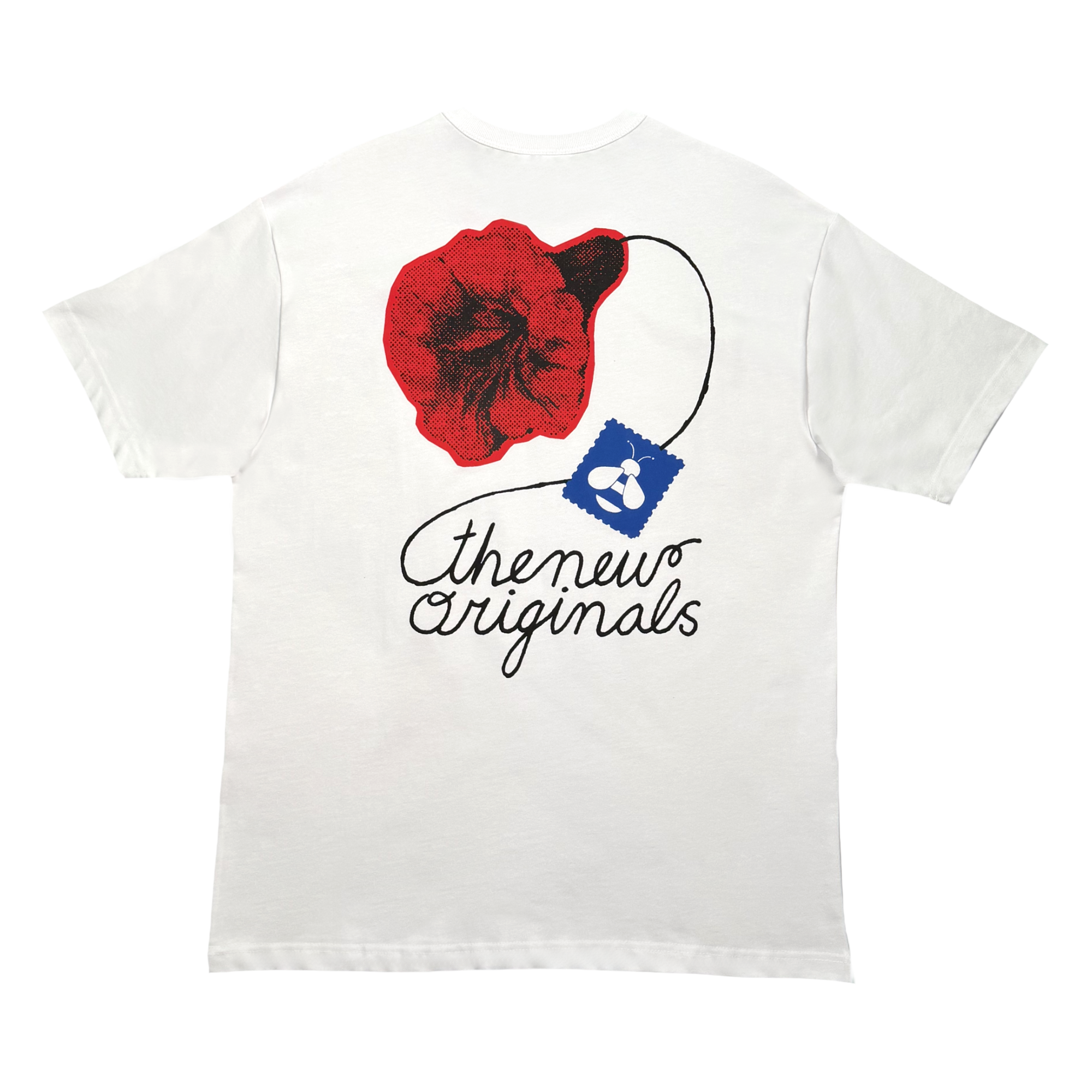 The New Originals Postal Bee T-Shirt Weiß