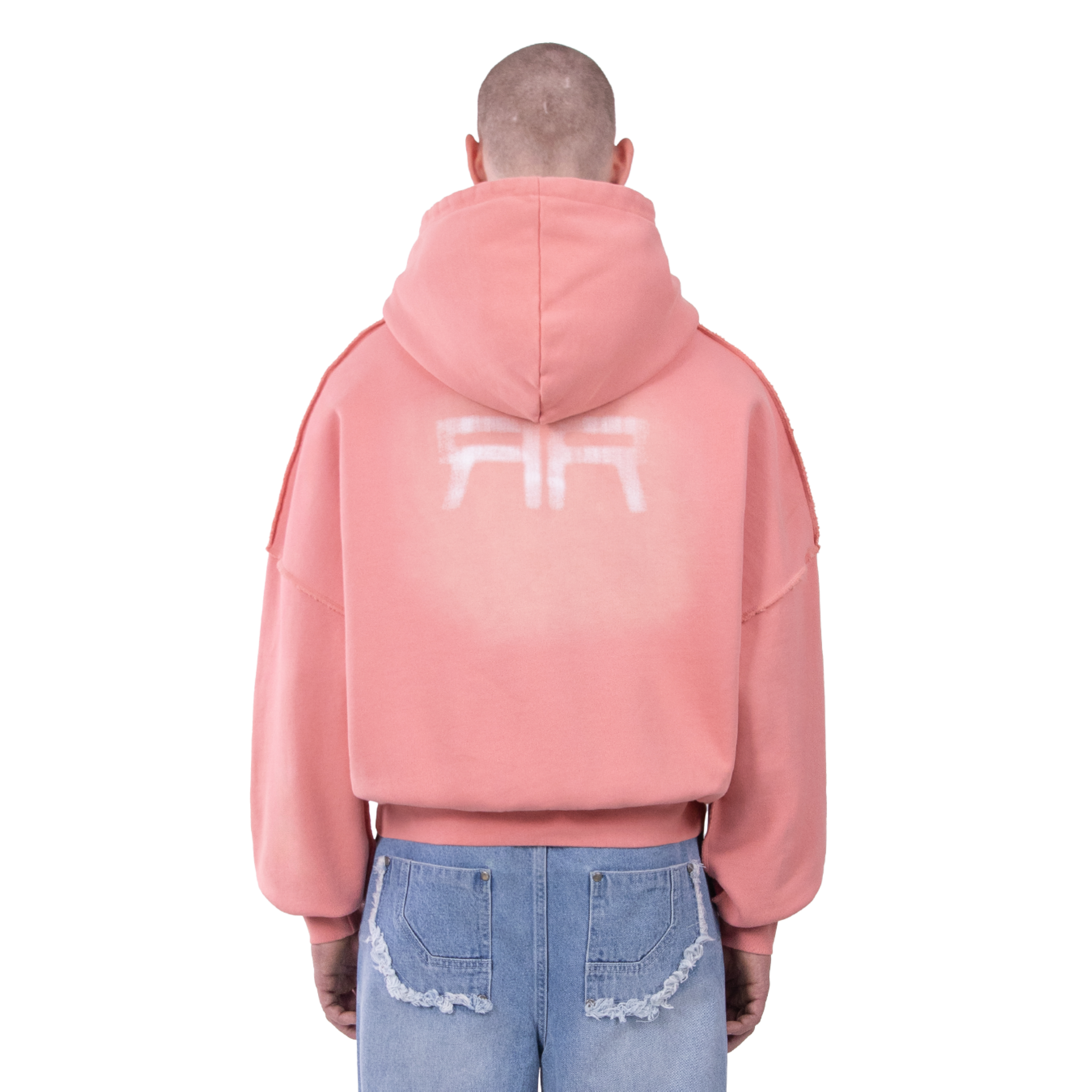 Atelier De Roupa Acronym Zip Hoodie Pink