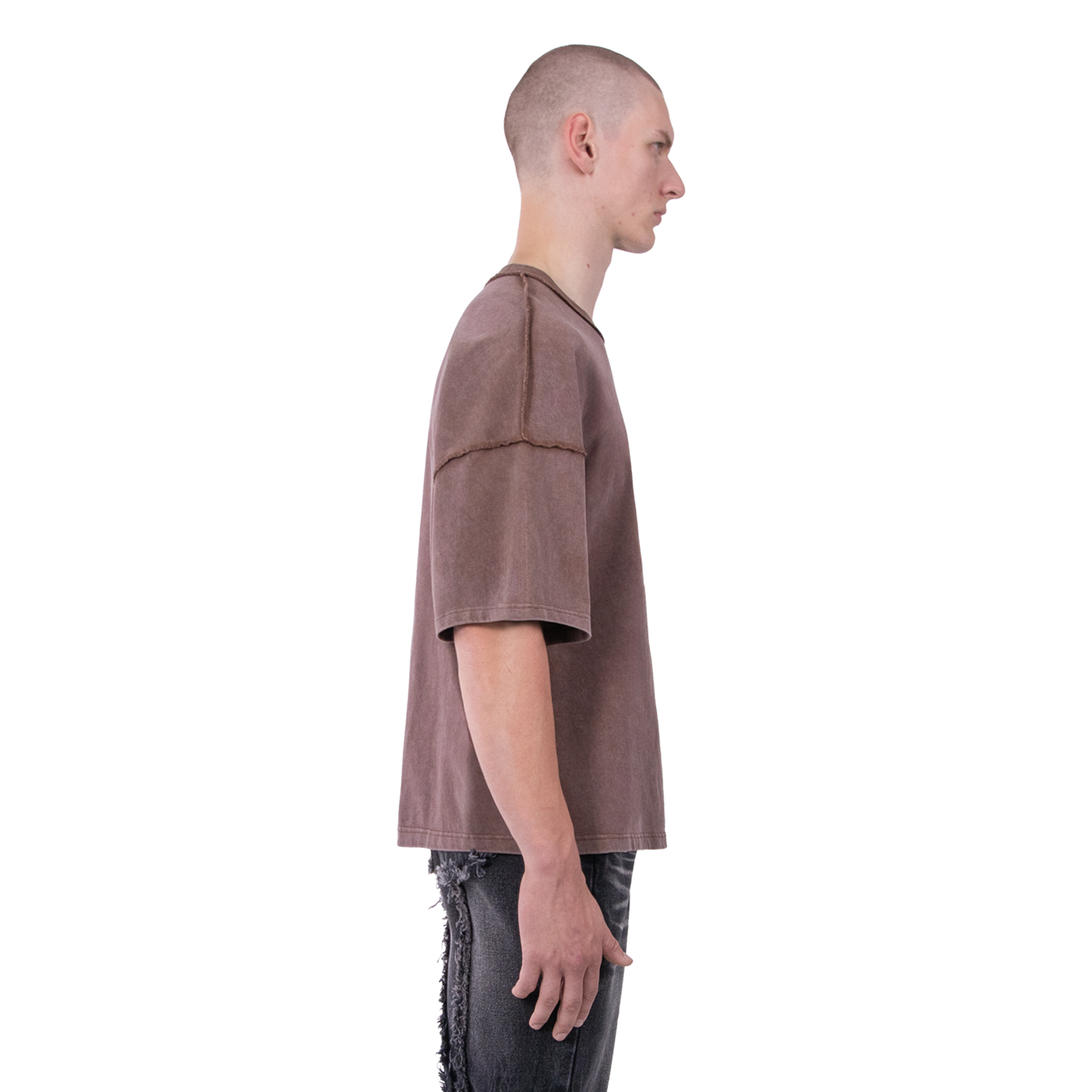 Atelier De Roupa Logo T-Shirt Braun
