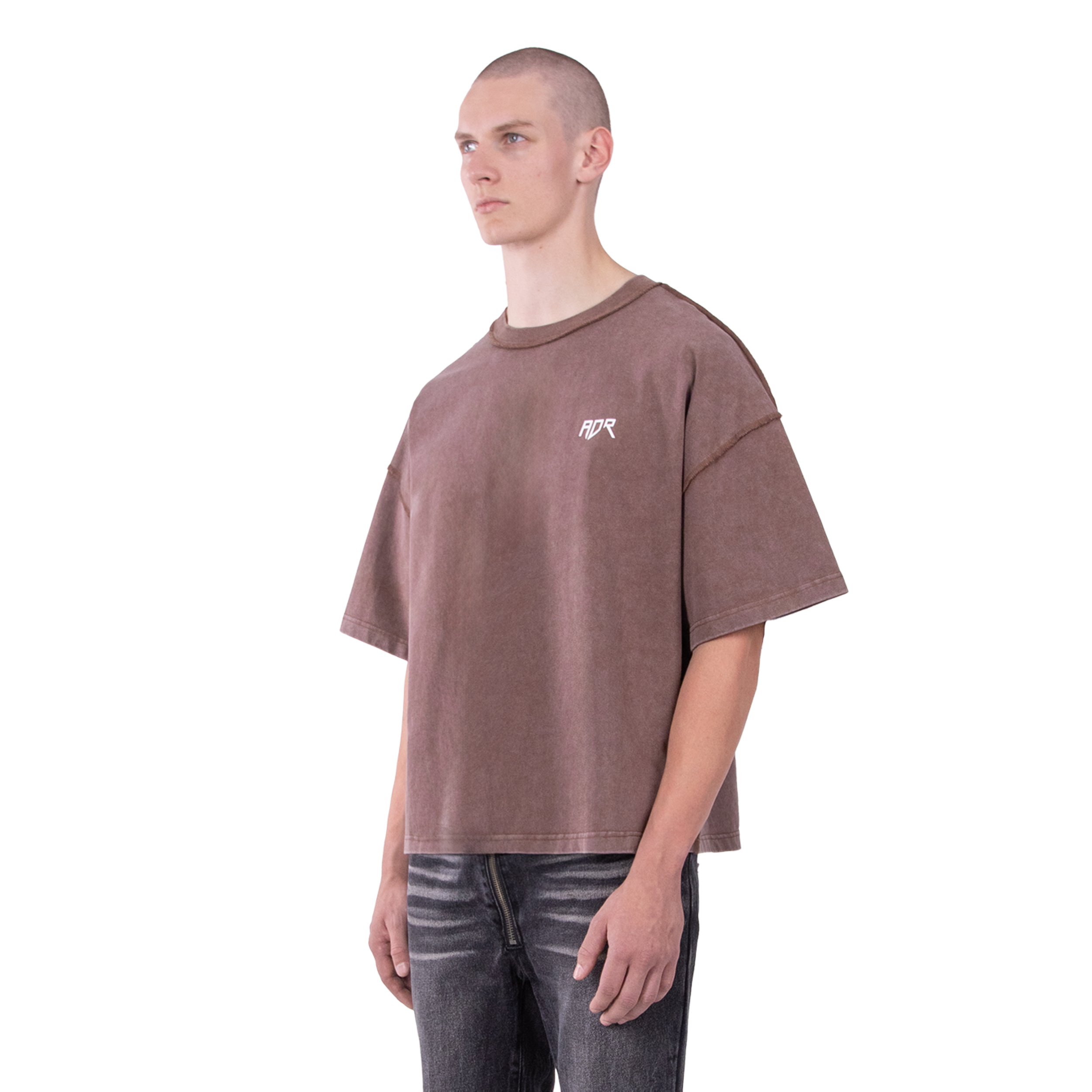 Atelier De Roupa Logo T-Shirt Braun