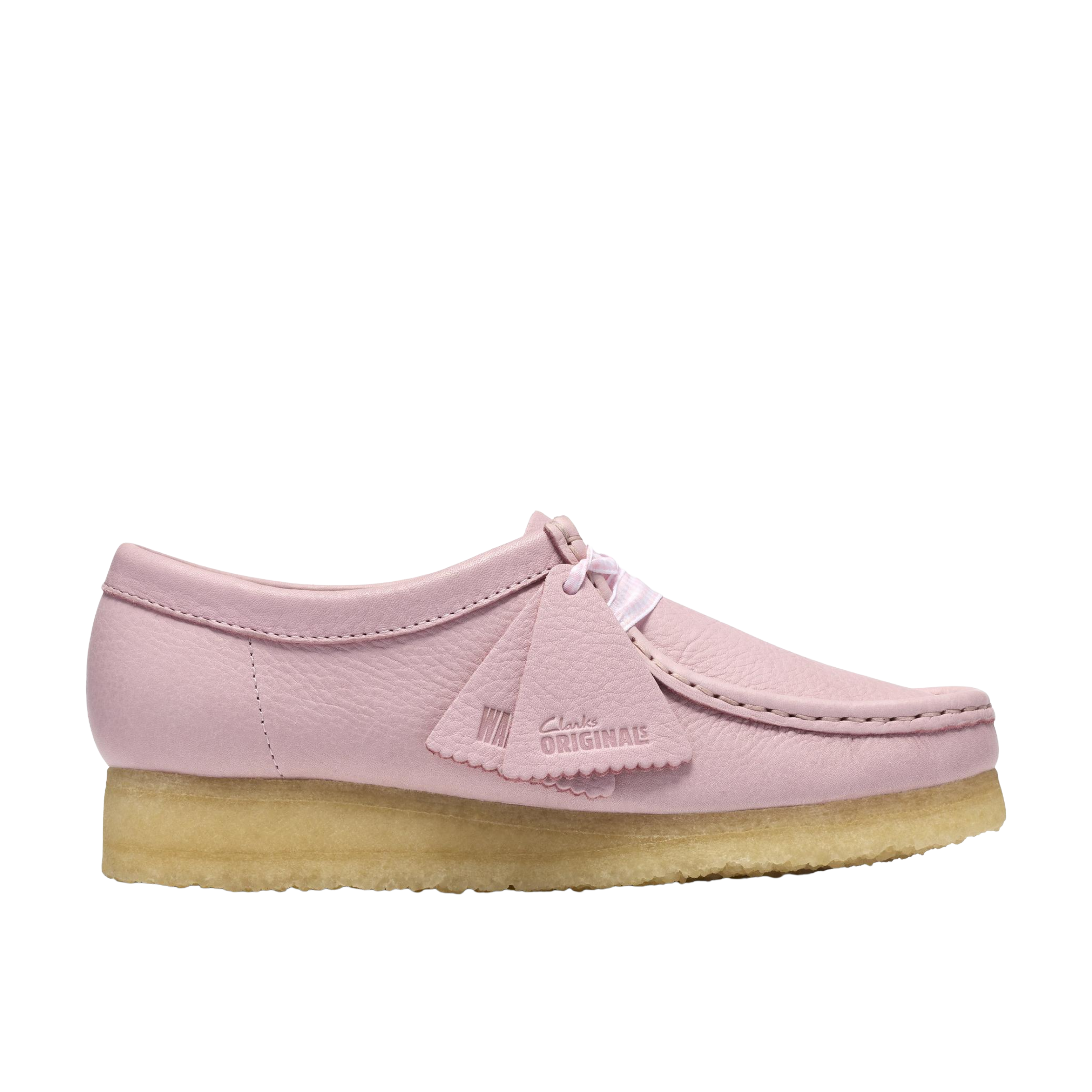 Clarks Originals Wallabee Baby Pink Leather Wmns
