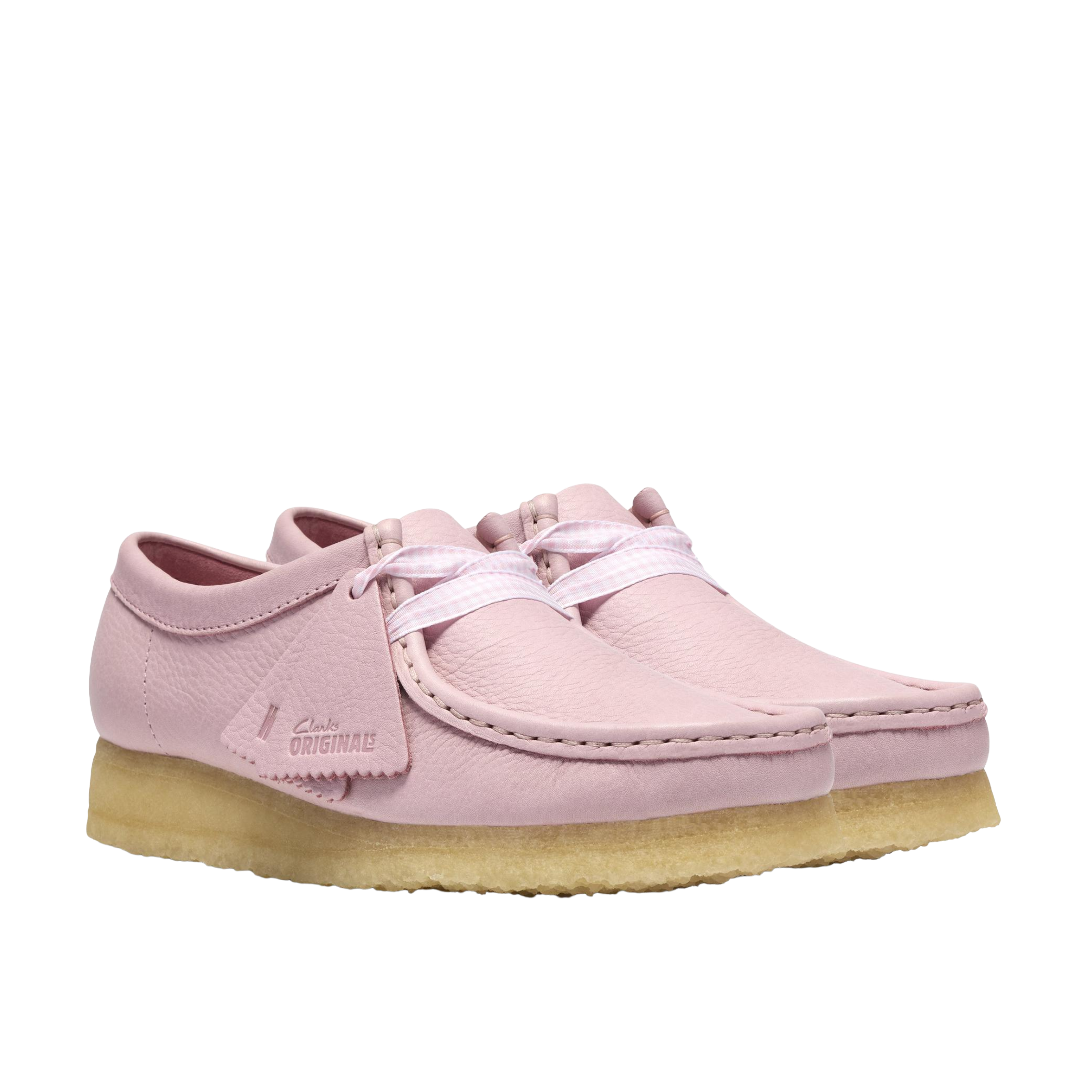 Clarks Originals Wallabee Baby Pink Leather Wmns