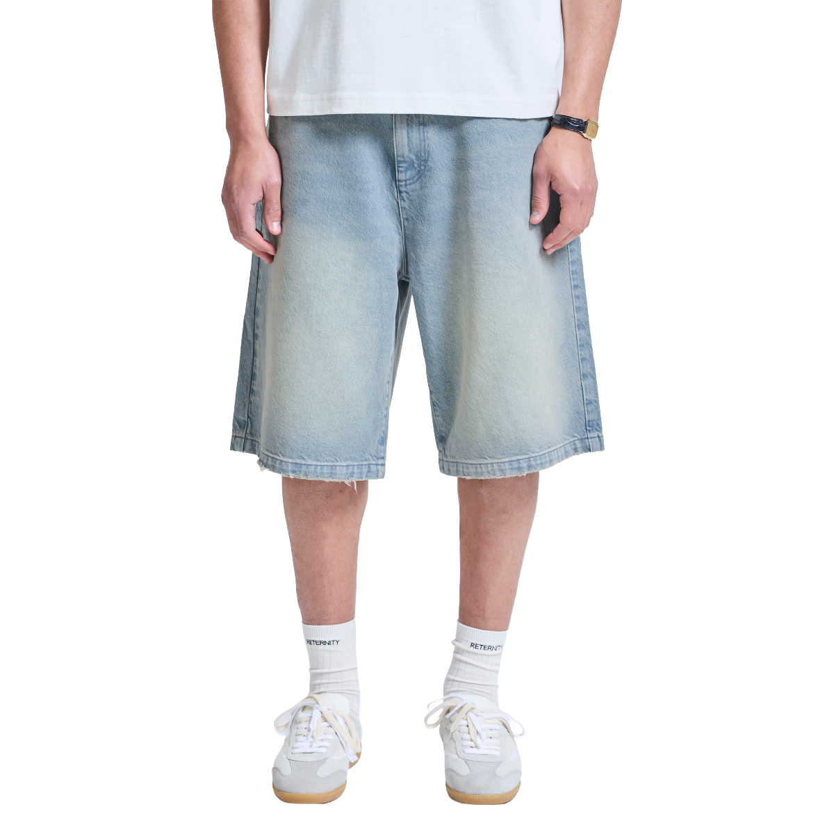 Reternity Essential Jorts Light Blue