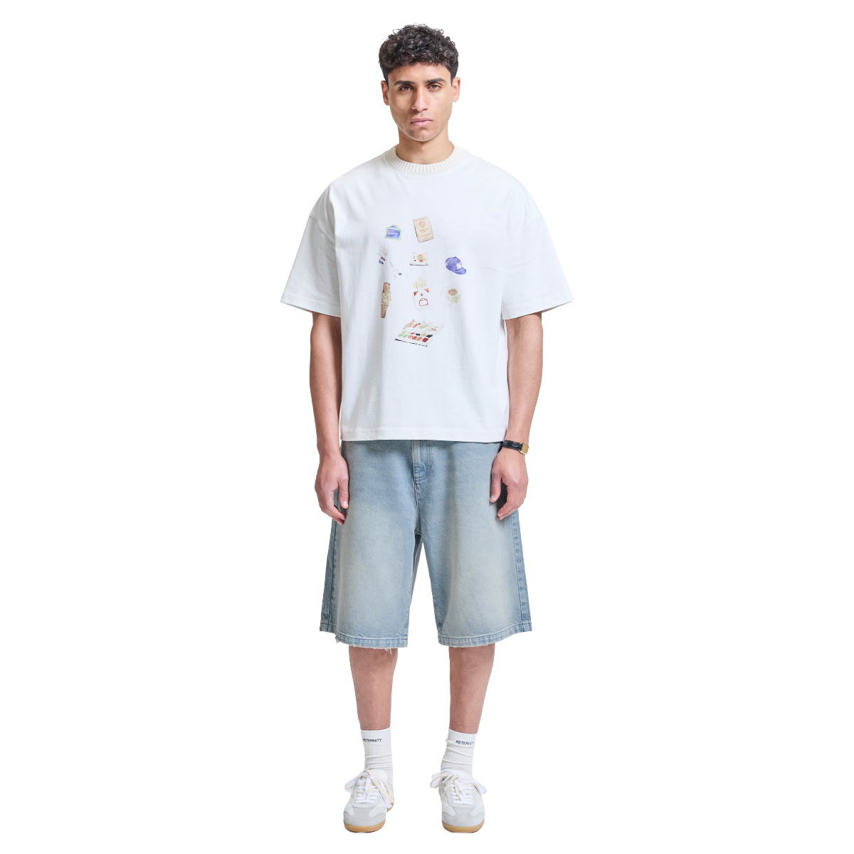 Reternity Essential Jorts Light Blue