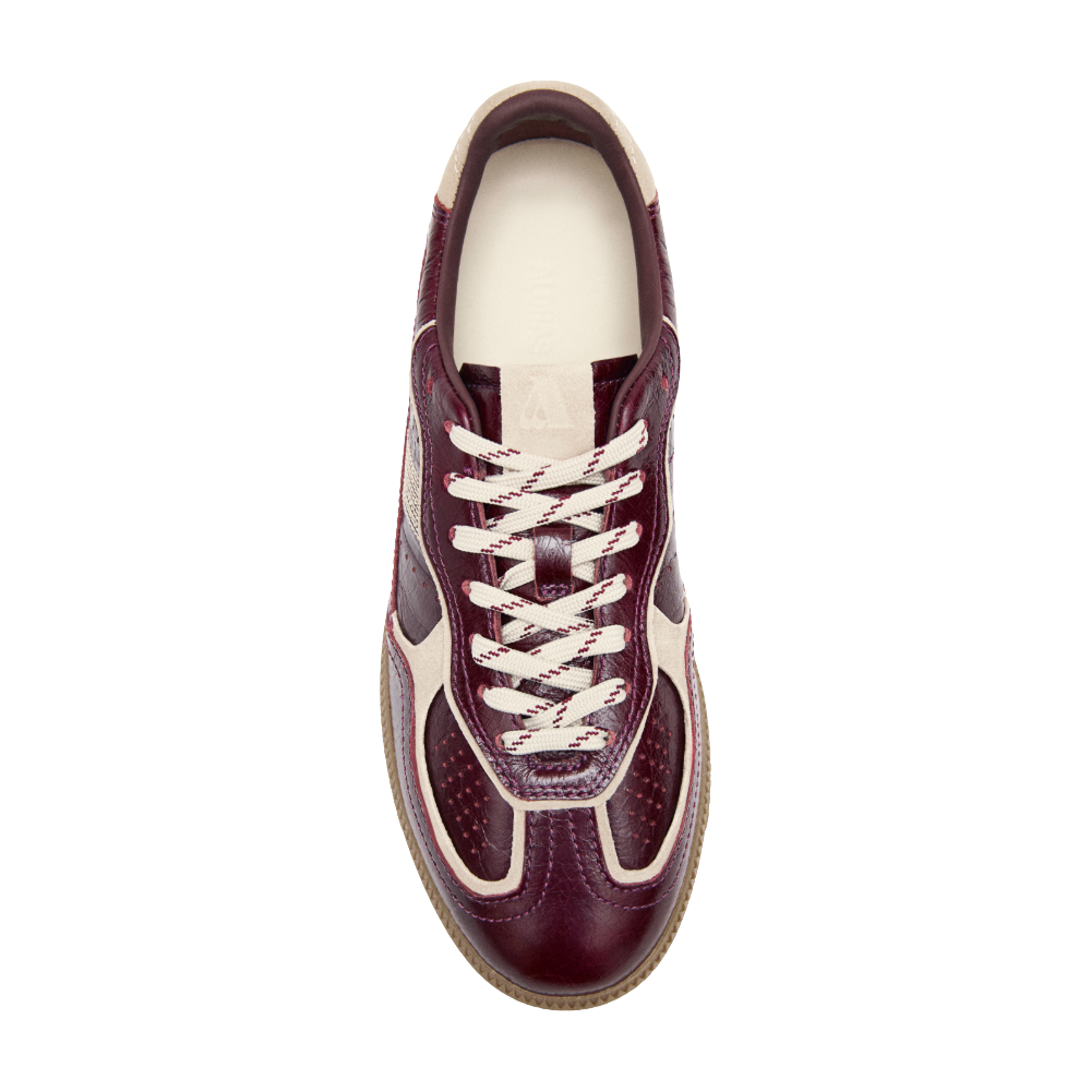 Alohas Tb.490 Patent Burgundy Leather Sneakers