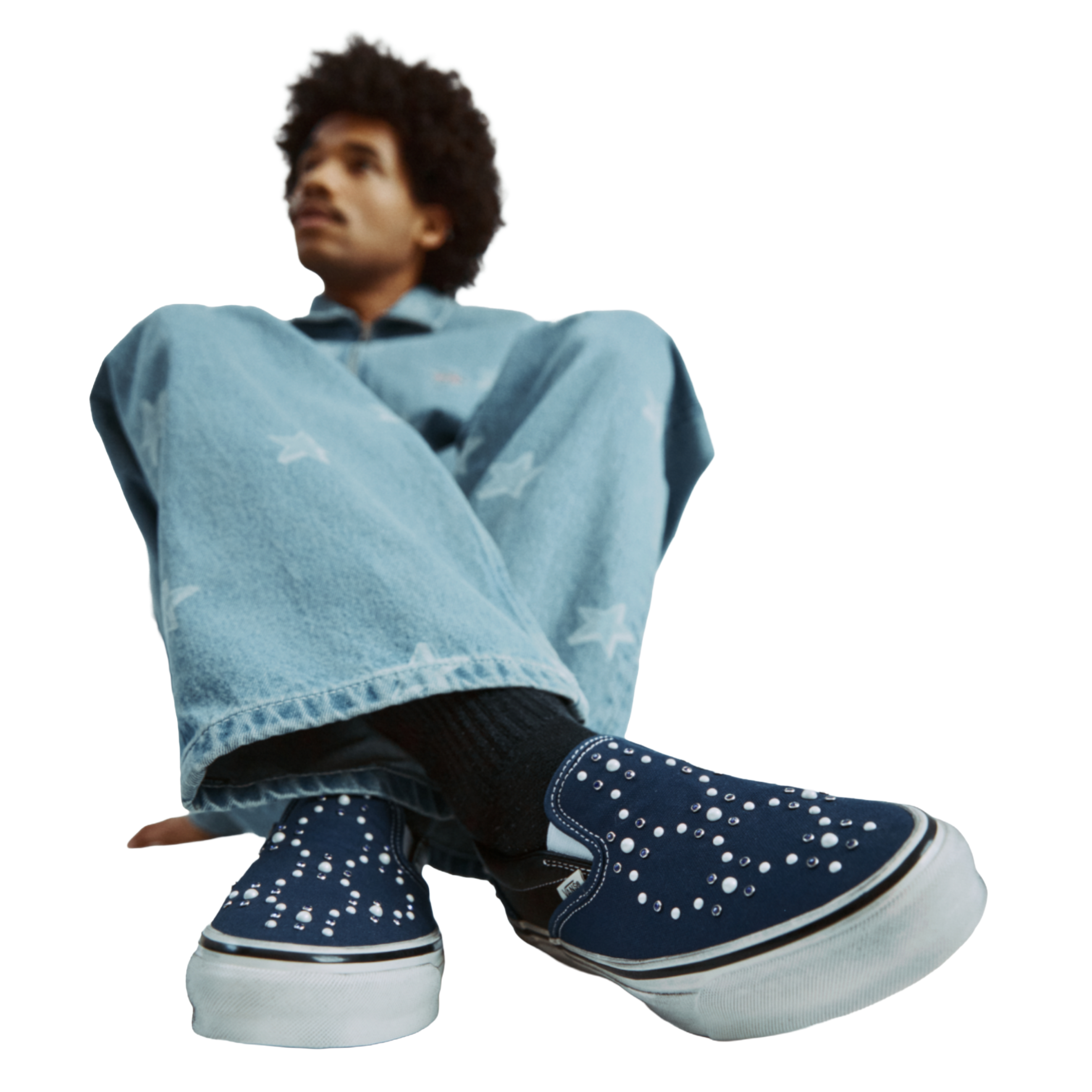 Vans LX Classic Slip-On 98 Pearlized Indigo