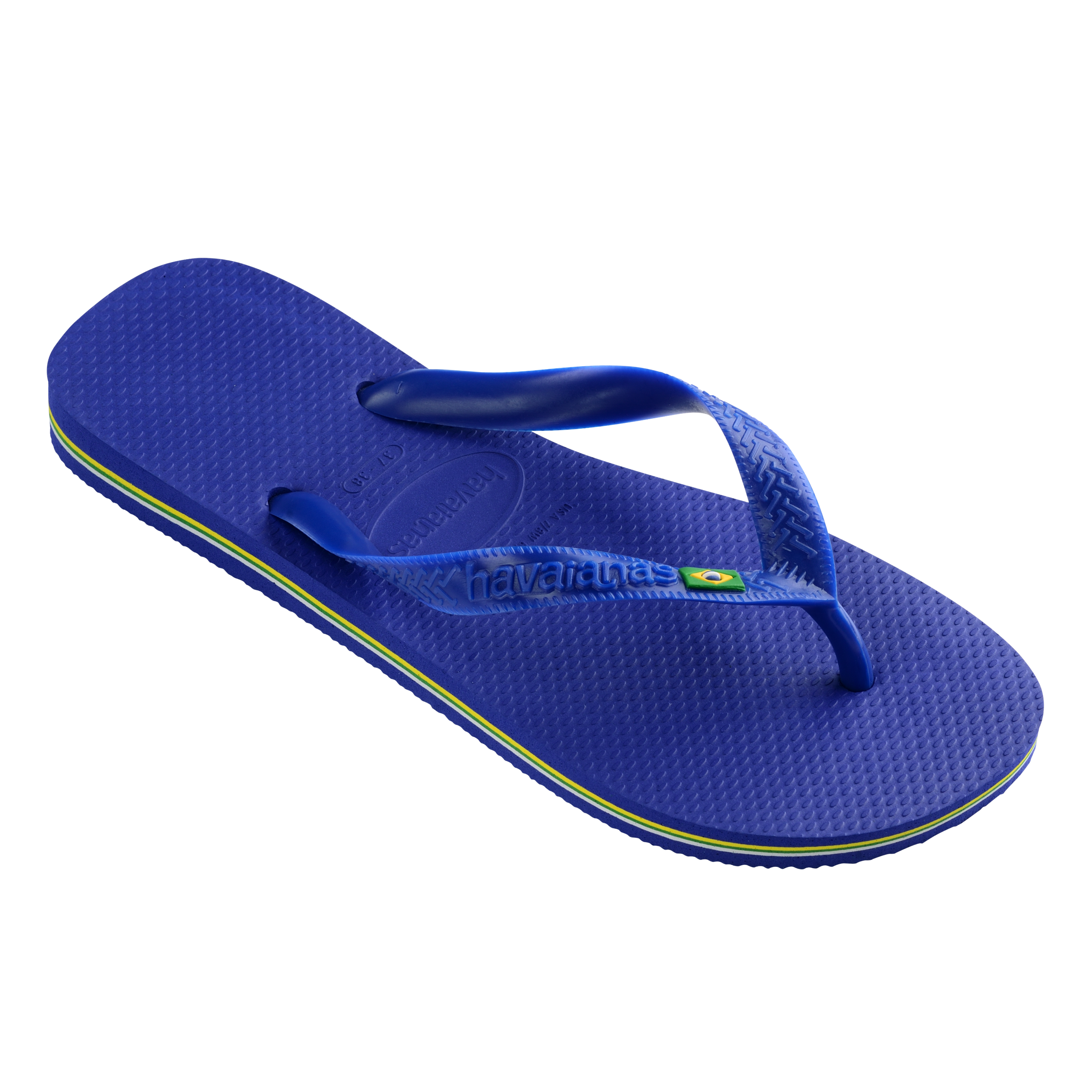 Havaianas Flip Flops Brasil Marine Blue