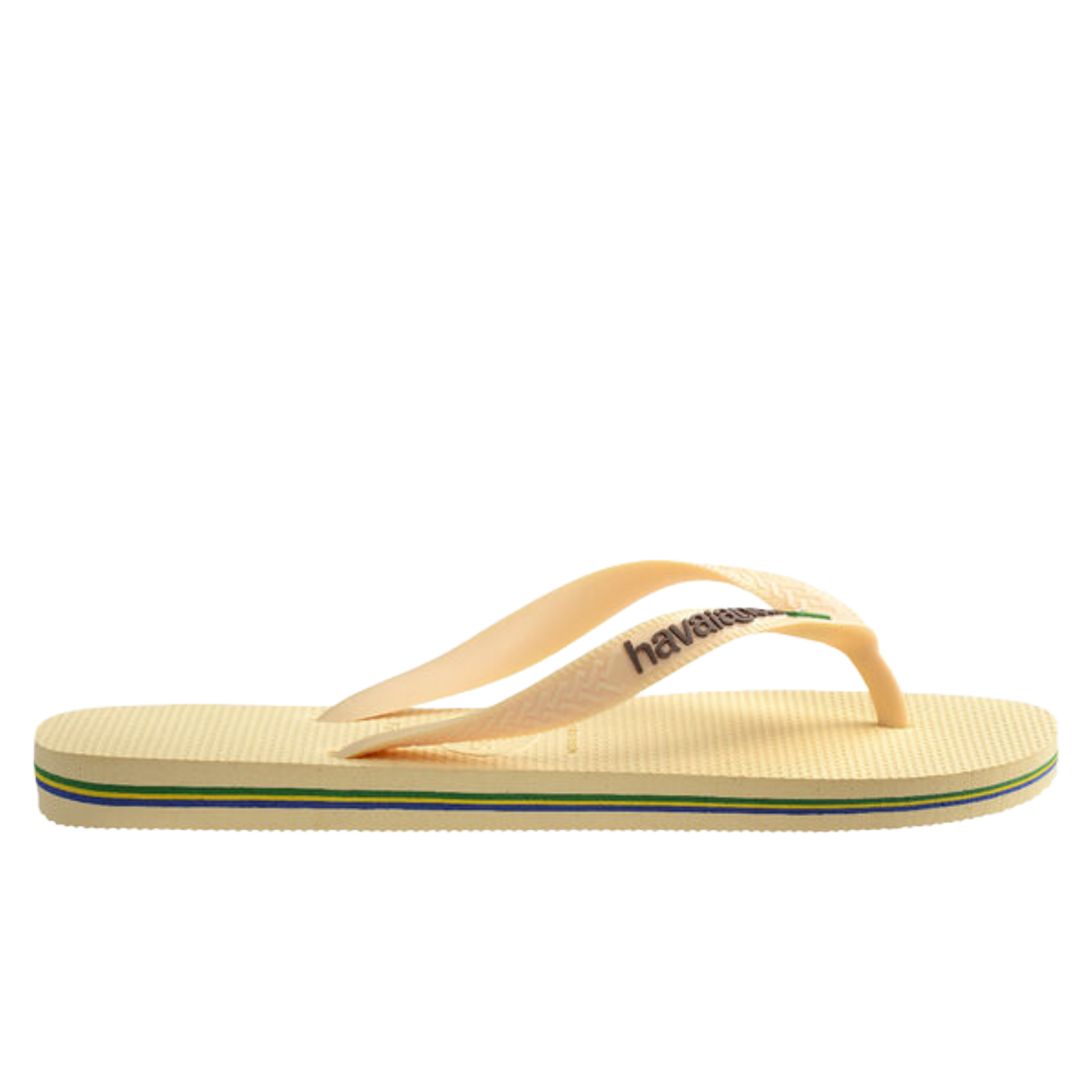 Havaianas Flip Flops Brasil Logo Butter Yellow