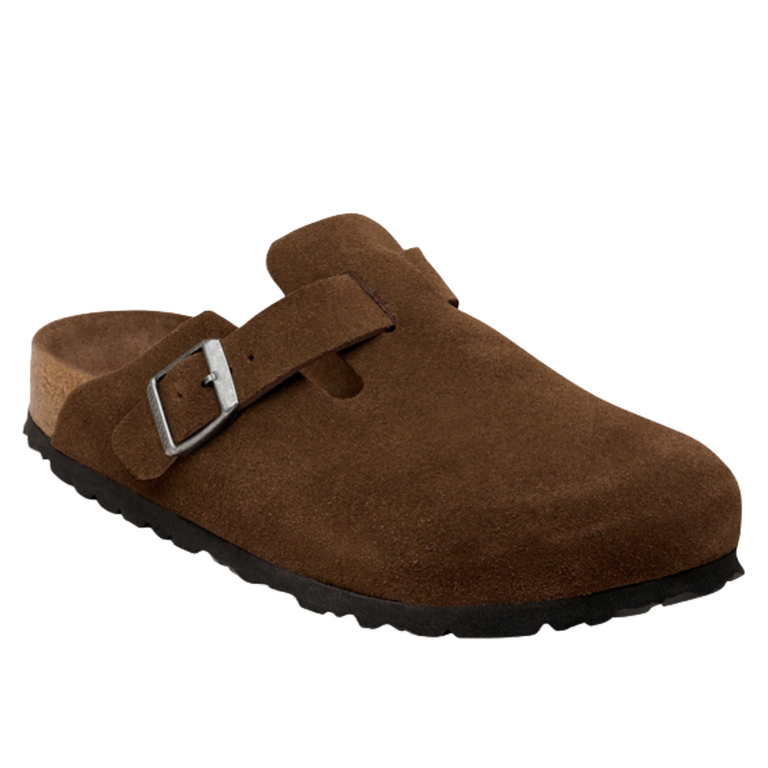 Birkenstock Boston Soft Footbed Suede Leather Unisex Carafe Tonal Fb Narrow