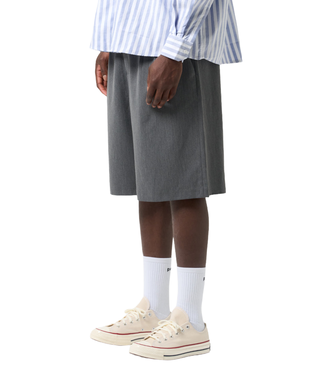 Perplex Pleated Shorts Black