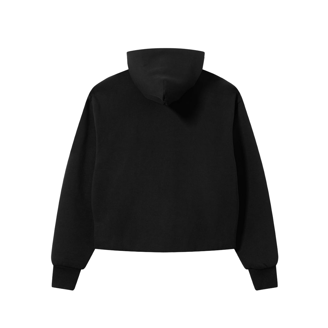 Perplex Two-Way Zip Hoodie Black